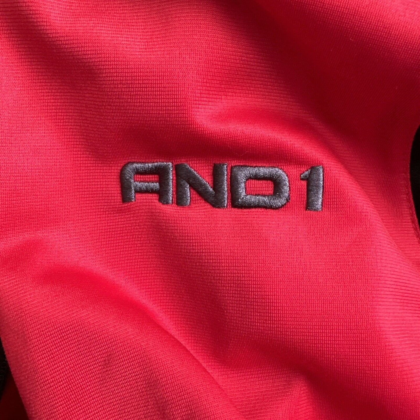 Men’s Red Full Zip AND1 Large Jacket