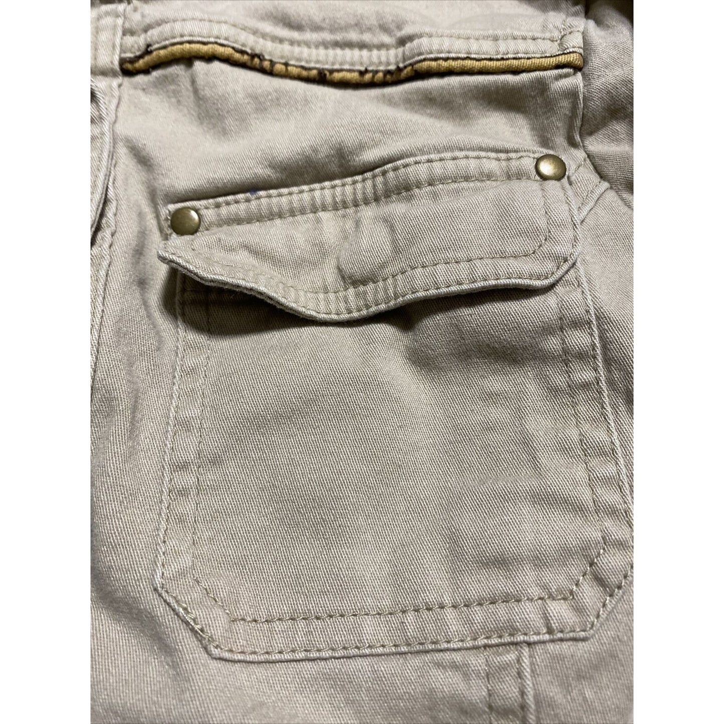 Croft & Barrow Men’s Small Beige Light Brown Rugged Button-down Jacket