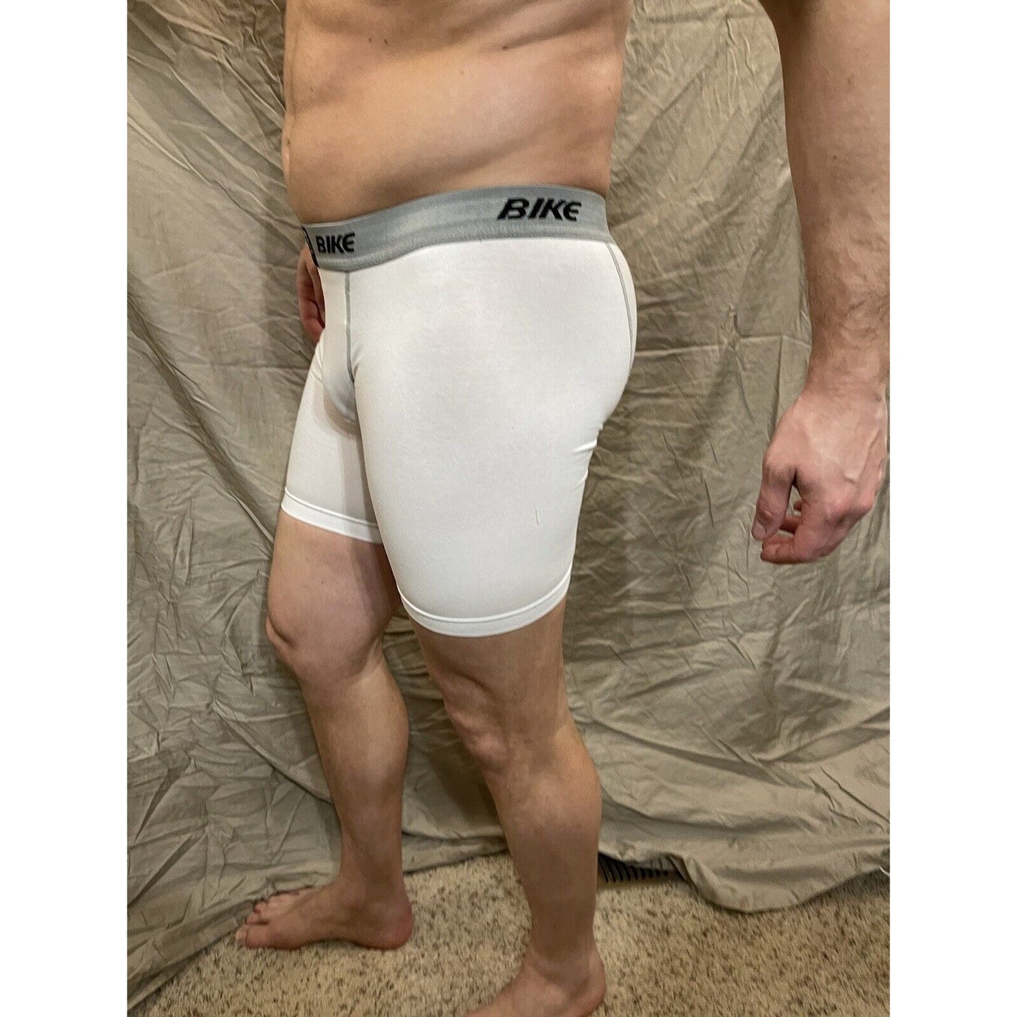 Teen Bike Performance Cotton Boxer and Pro-Edition Cup moitsure wicking Large