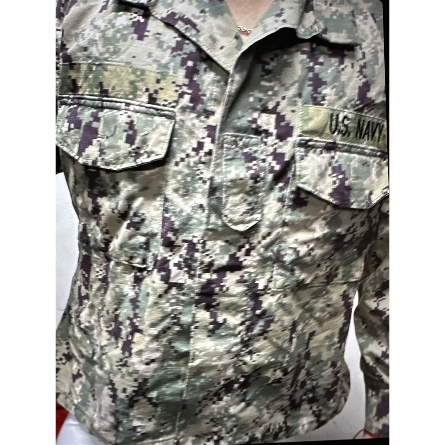 Men’s US Navy Medium XX-Short Too Blouse Uniform