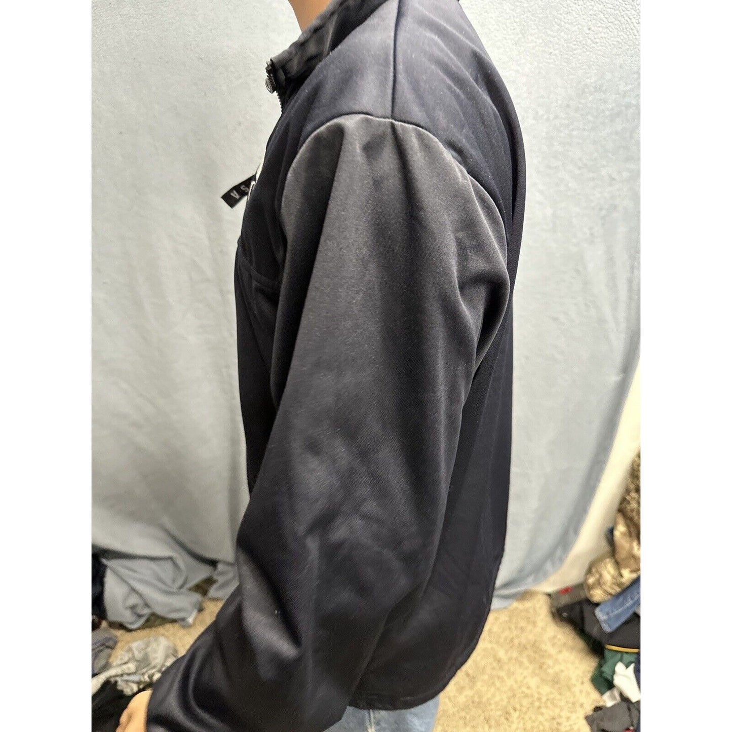 Men’s Dark Blue US Olympic Committee Fill Zip Large Jacket Polyester