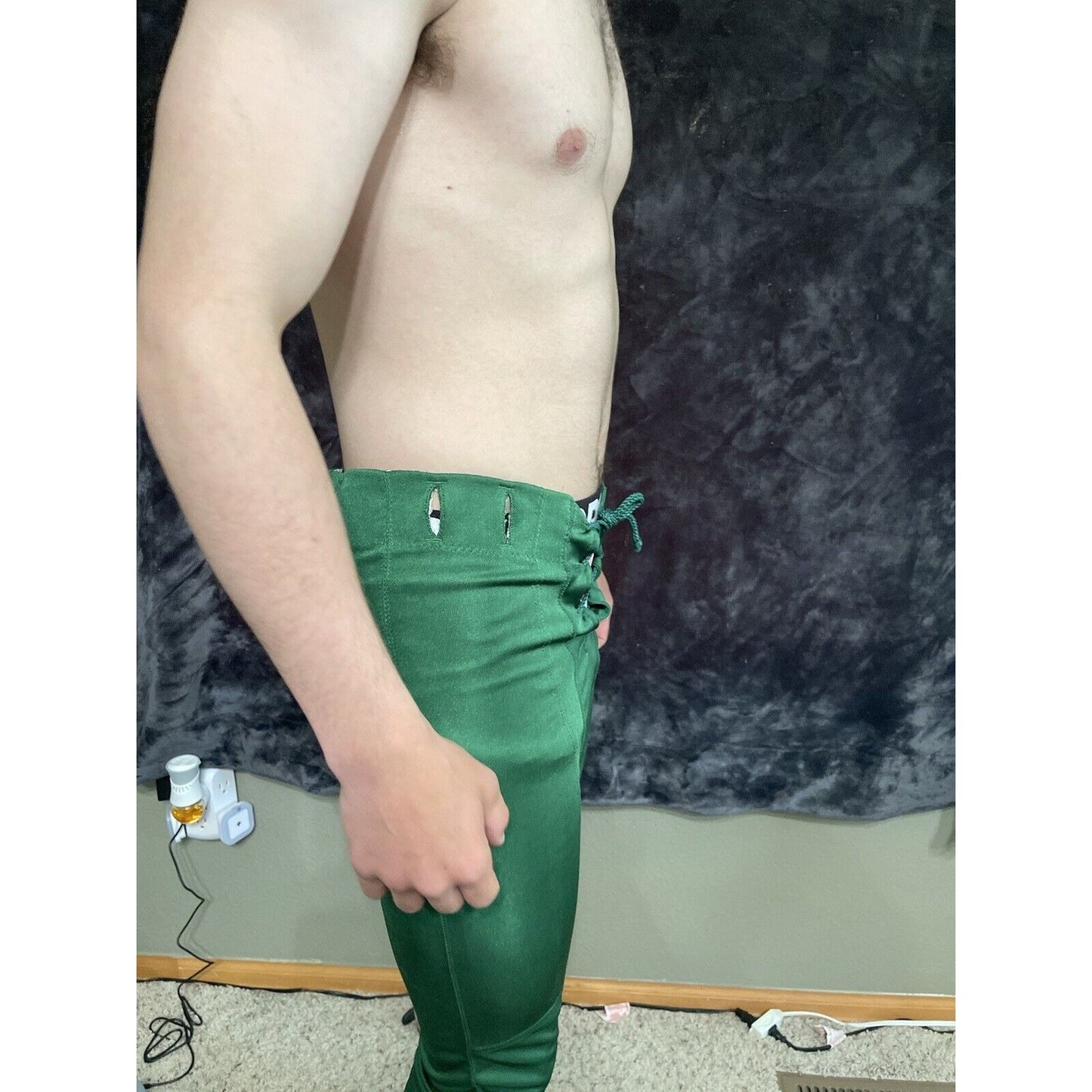Men’s Champro Green Football Pants Adult Small
