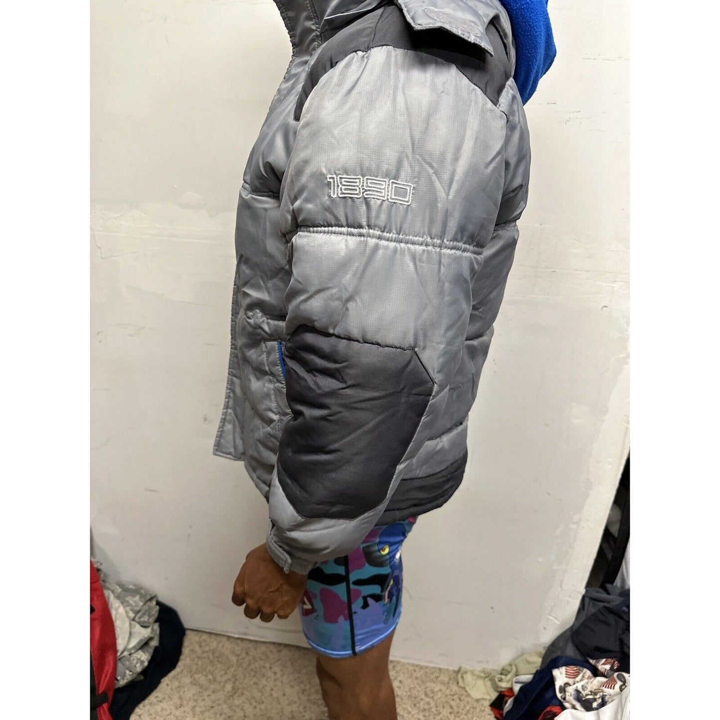 Boys Large 14/16 US Polo Assn Gray Snow Jacket