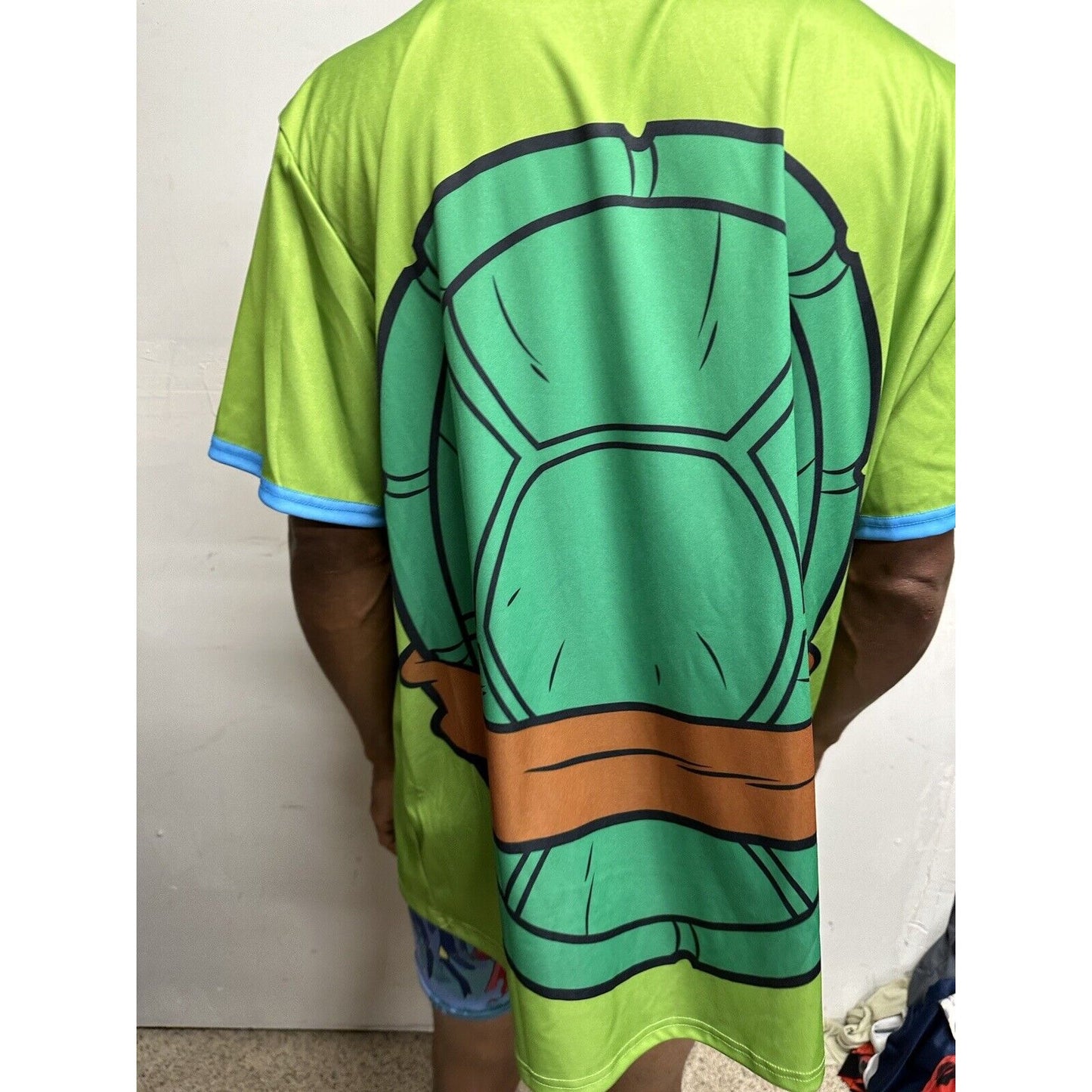 Nickelodeon Teenage Mutant Ninja Turtles Mens L/XL Costume Shirt - Leonardo