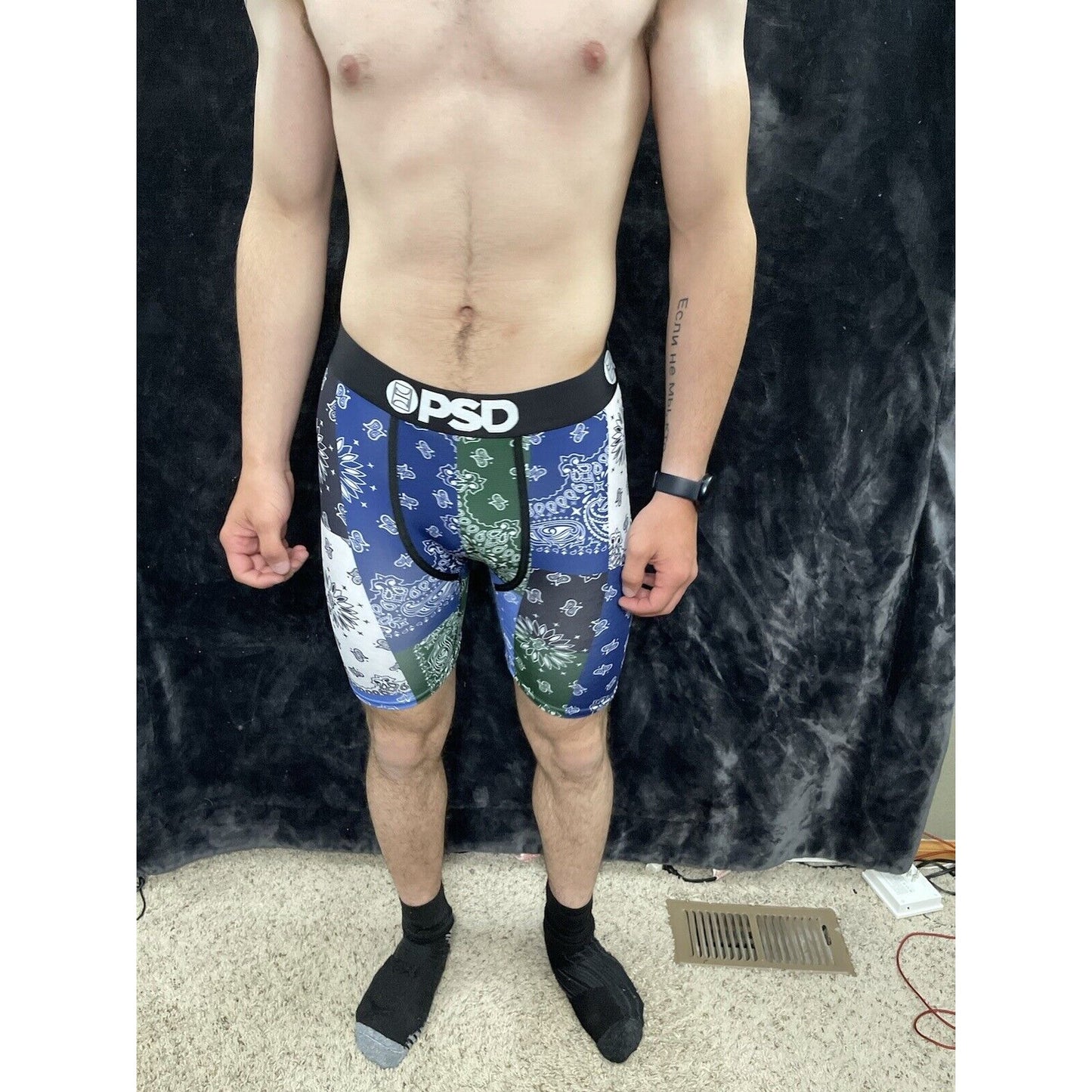 PSD Multi-Color Bandanas II Boxer Brief Men’s Medium