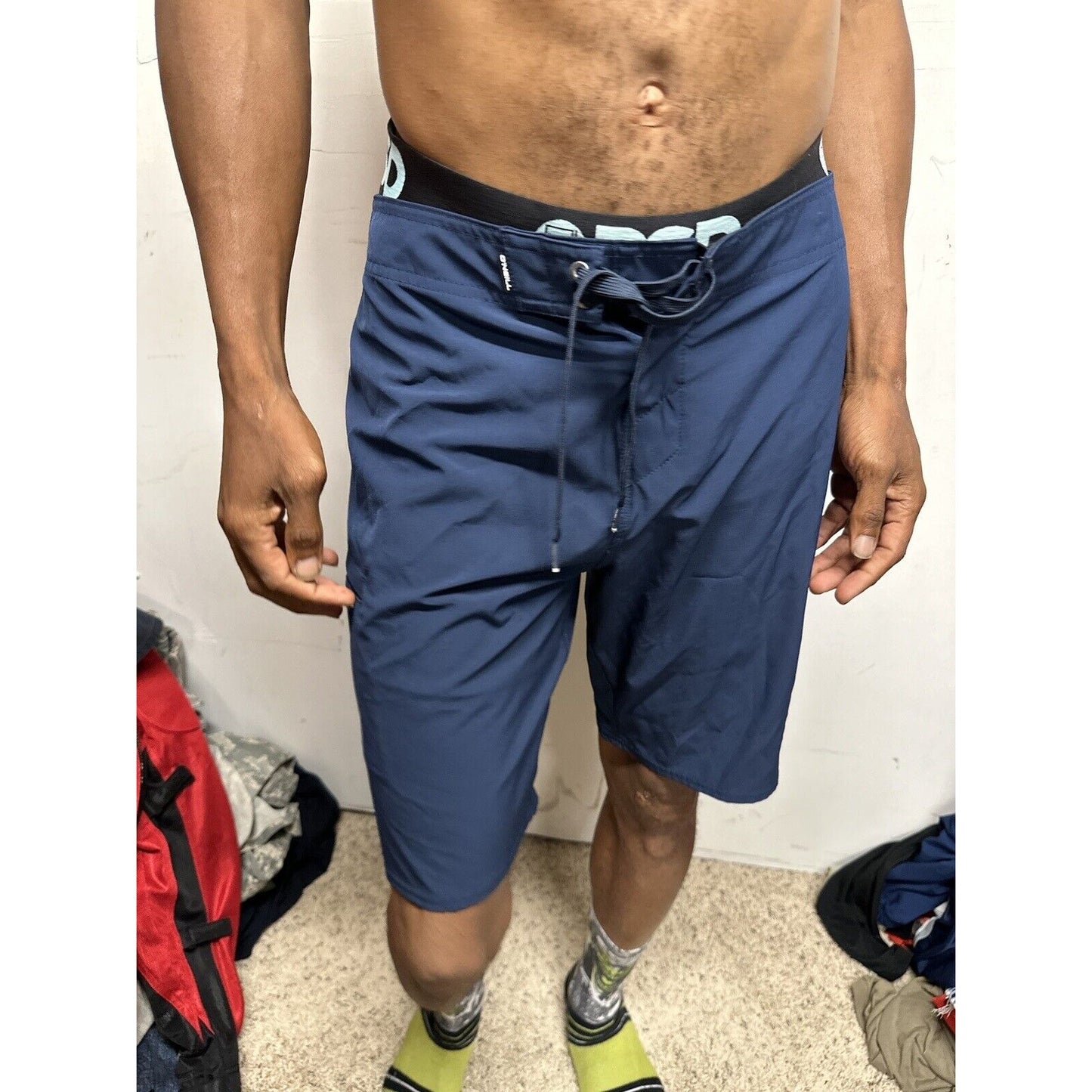 Men’s Blue O’Neil Sibenik Water Polo Camp Size 30 Shorts Trunks Bathing Suit