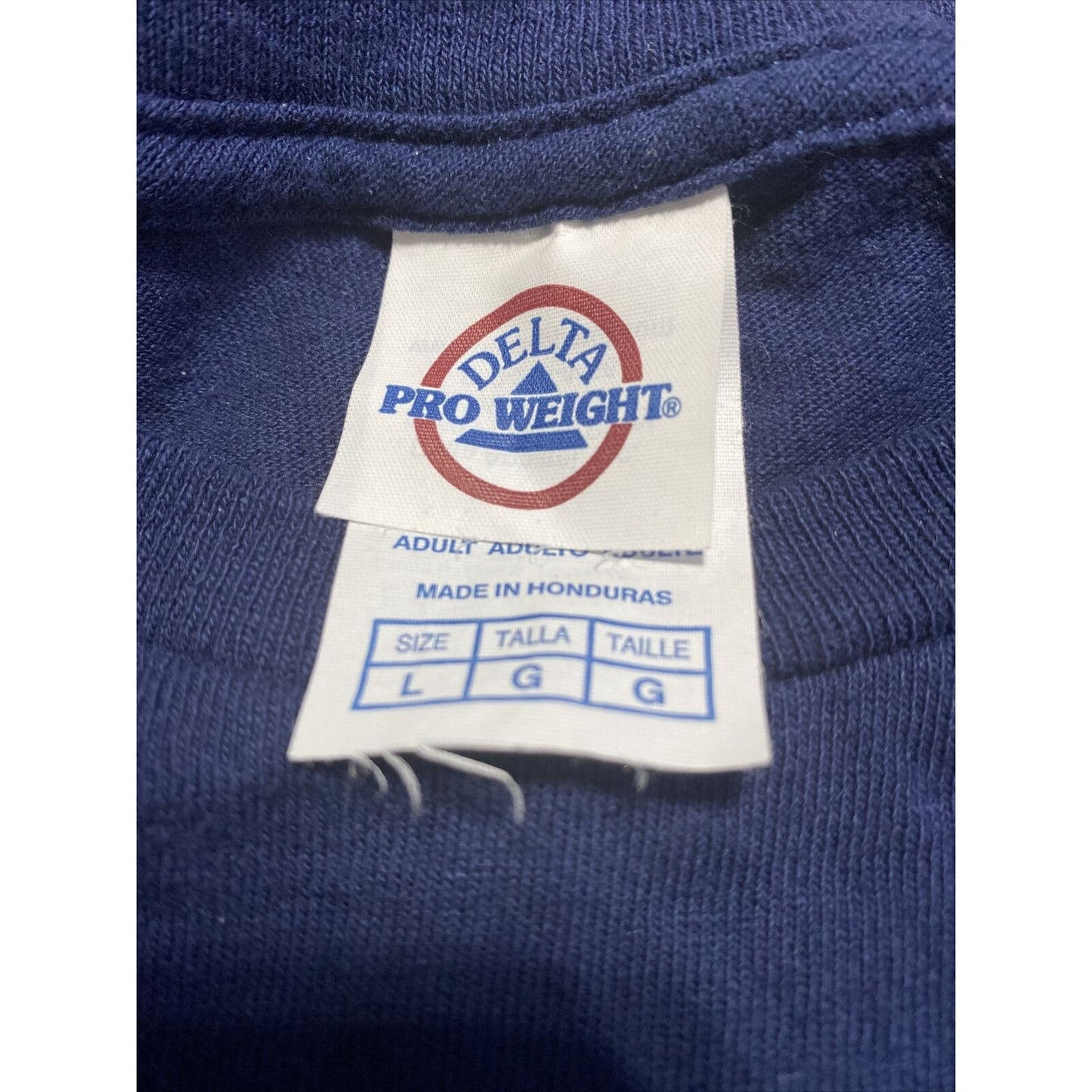 Denver Broncos Super Bowl 50 Champions Delta Pro Weight Men’s Large Cotton Shirt