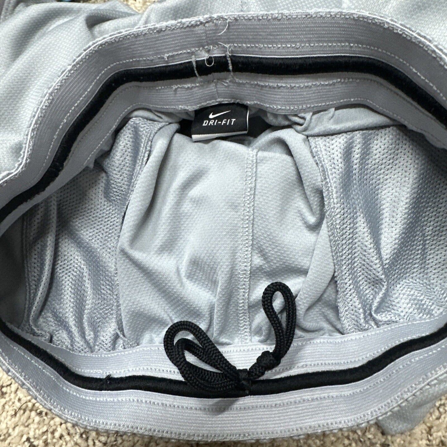 Men’s Gray Dri Fit Nike Medium Athletic Shorts With Pockets
