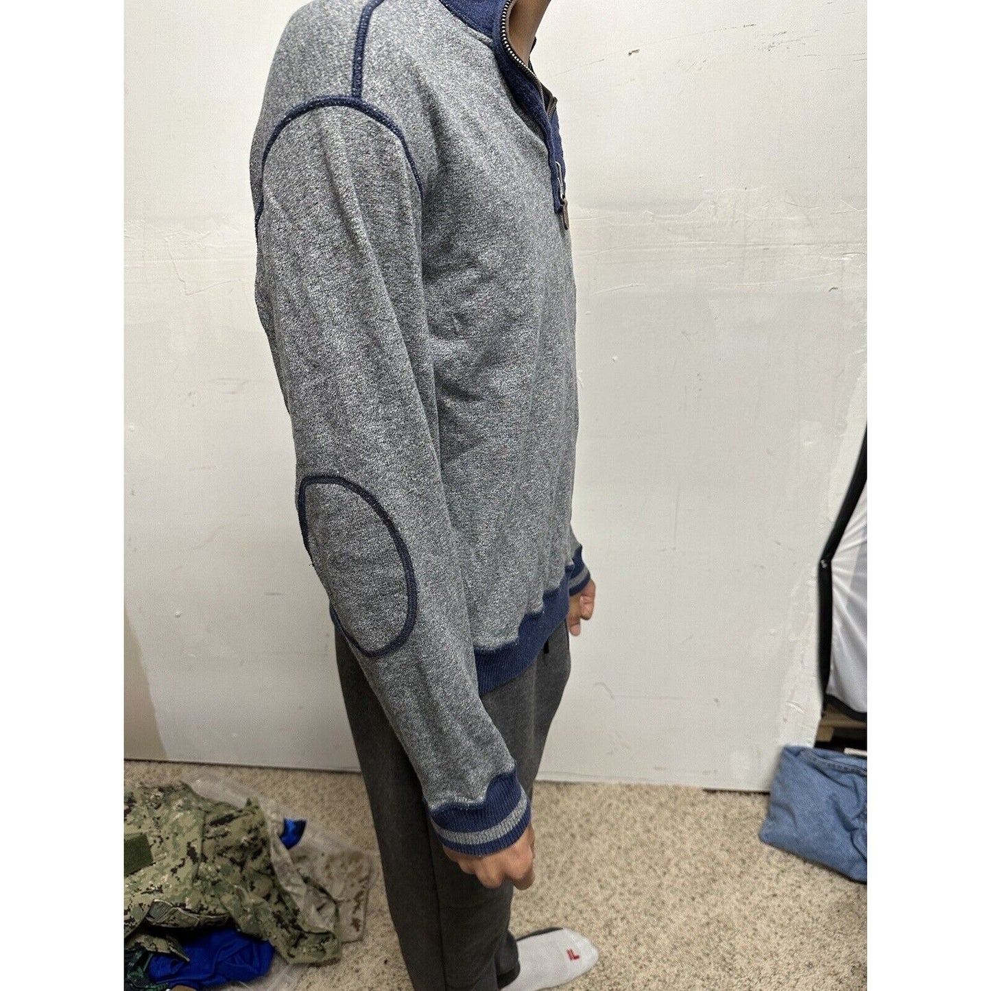 Cali heritage pacific merchants size small gray hoodie