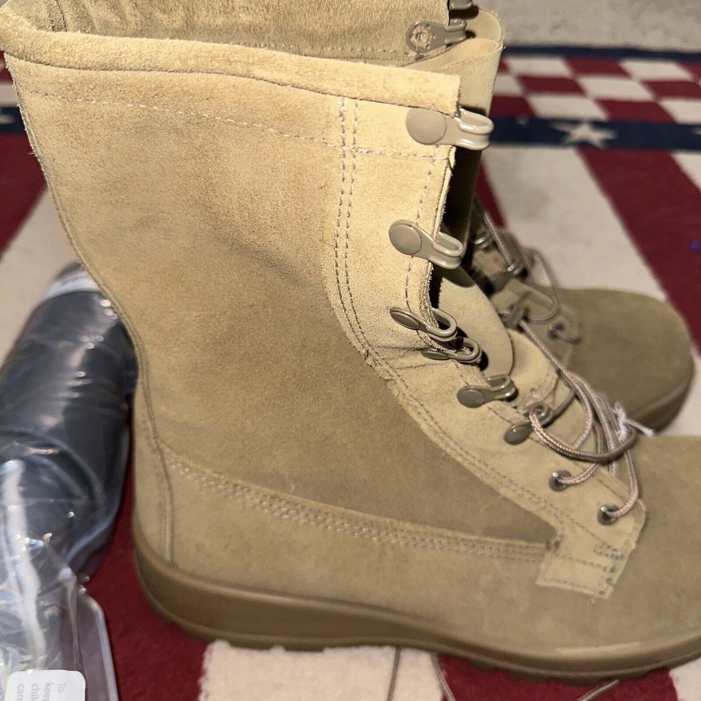 Men’s Coyote Brown Military Boots Altama 10.5 Removable Cold Weather Inserts