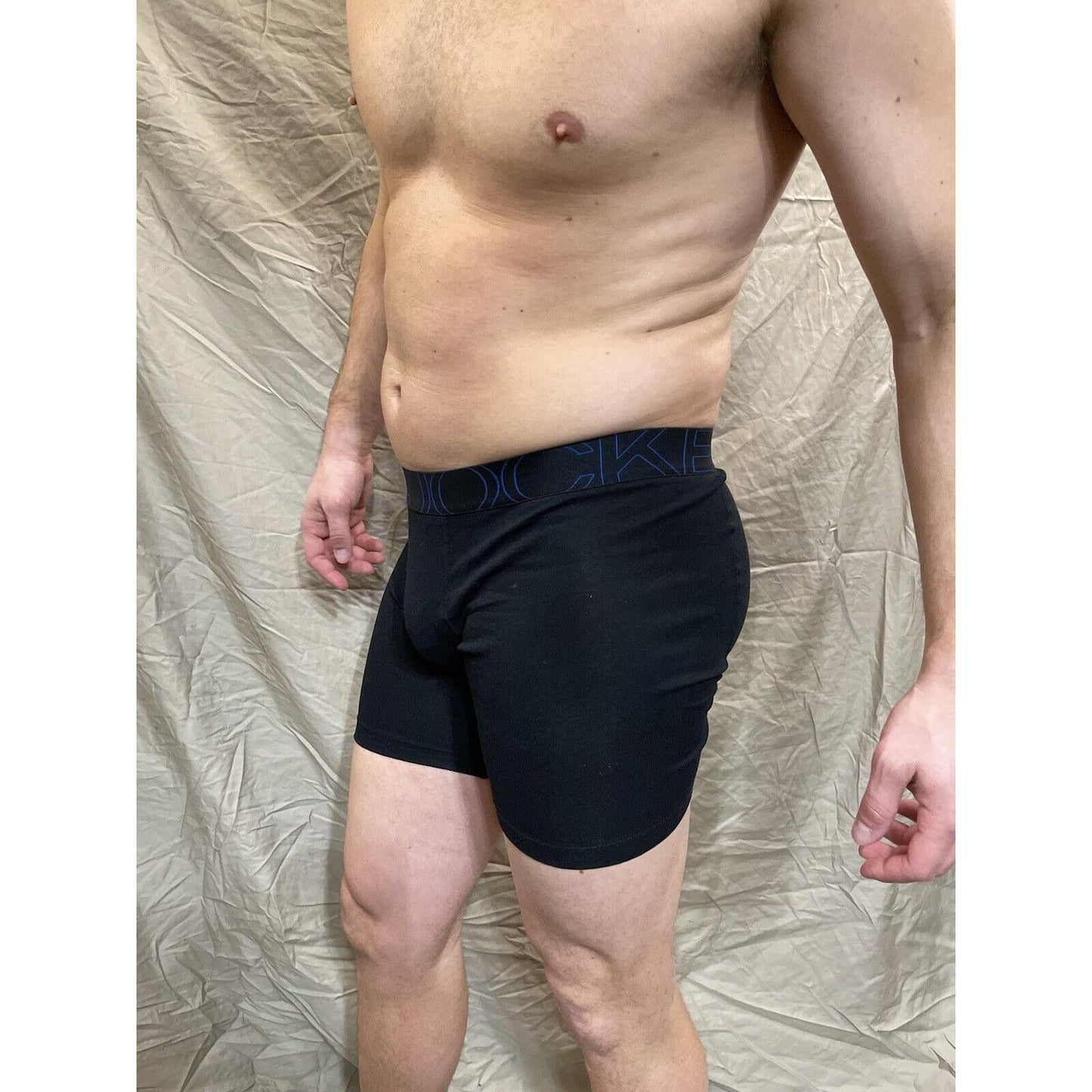 men's black jockey medium boxer briefs active blend midway brief New And Unworn