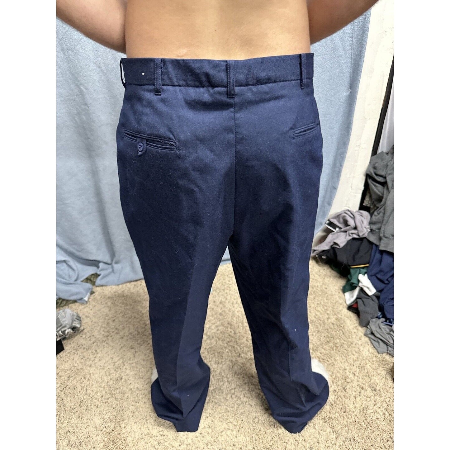 Men’s USAF USSF Trousers Uniform Blues Pants 38L