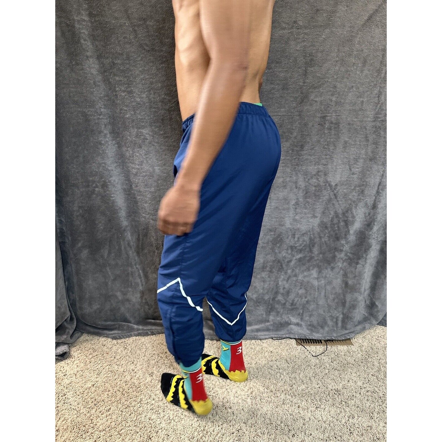 Men’s Blue Air Force PT Uniform Pants Small Short Skilcraft Improved Uniform