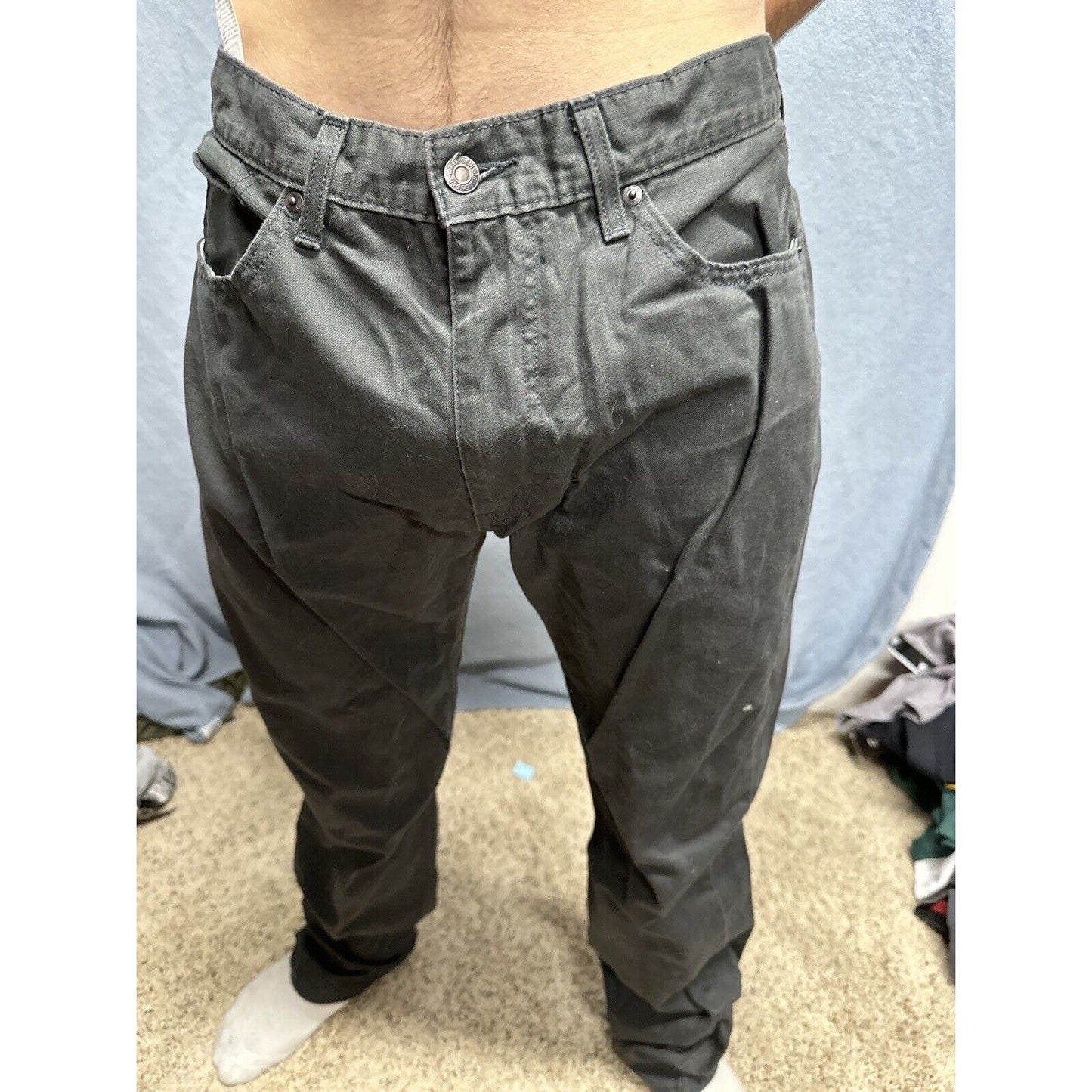 Men’s Black Levi’s 505 36 X 34 Jeans