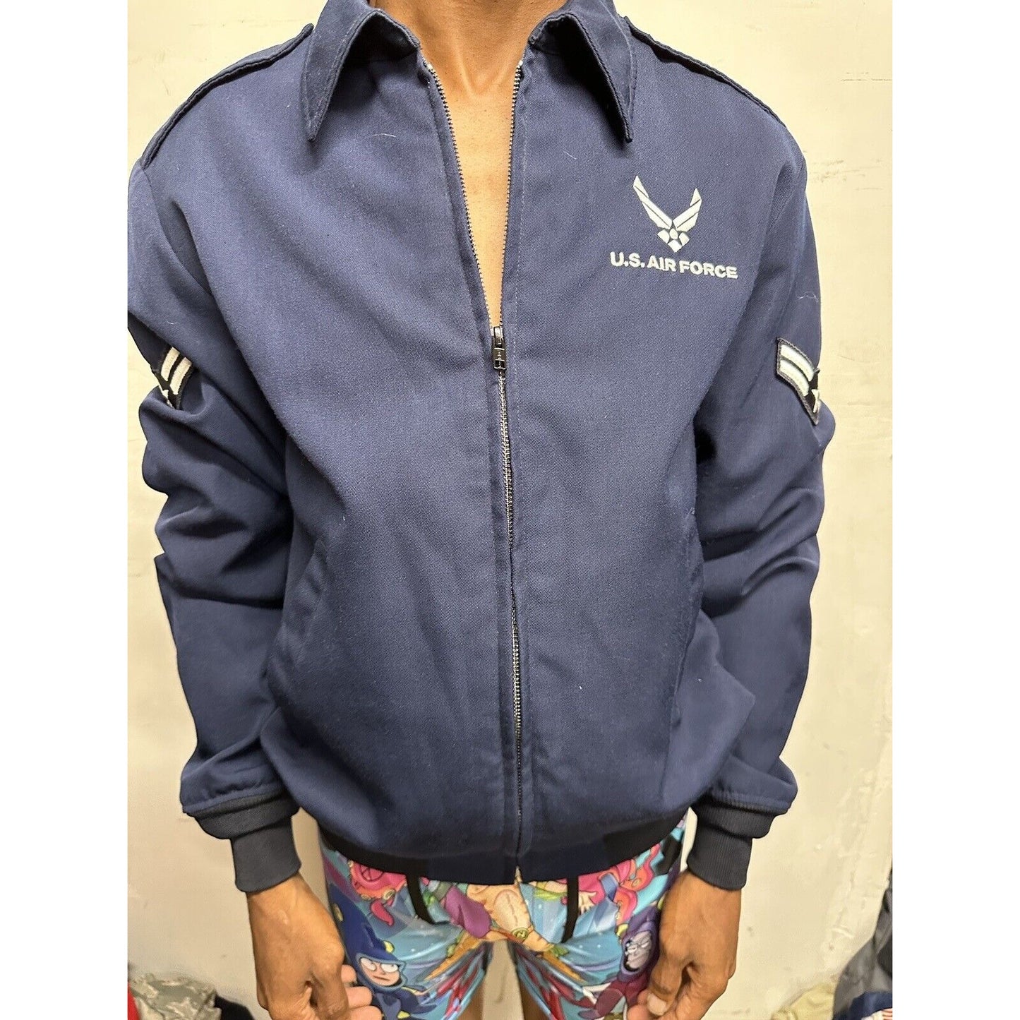 Men’s Air Force USAF Jacket Liner Missing DSCP 40XL Blues Uniform