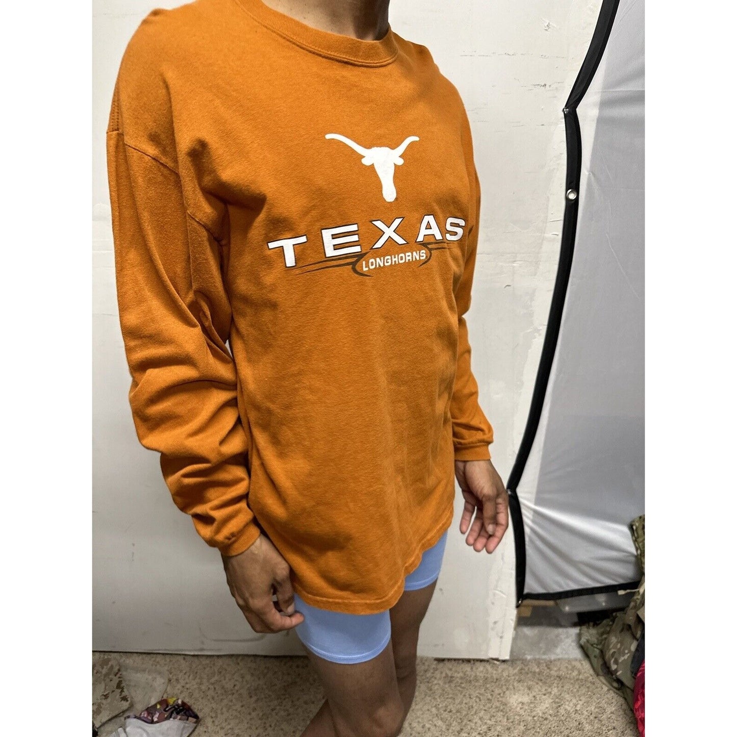 Men’s Texas Longhorns Long sleeve Pullover Tshirt