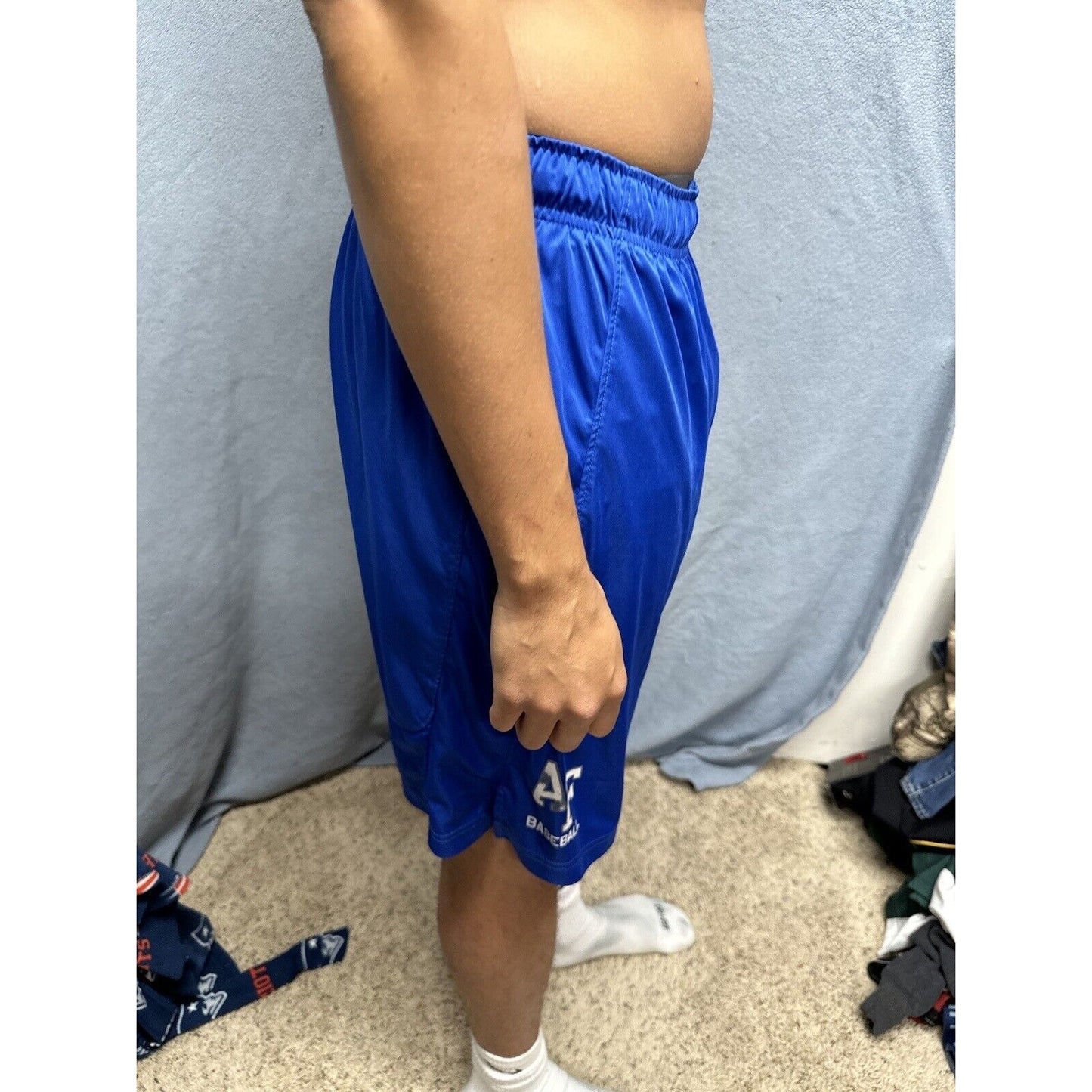 Men’s Blue Nike Dri Fit Large USAFA Air Force Academy Baseball Shorts