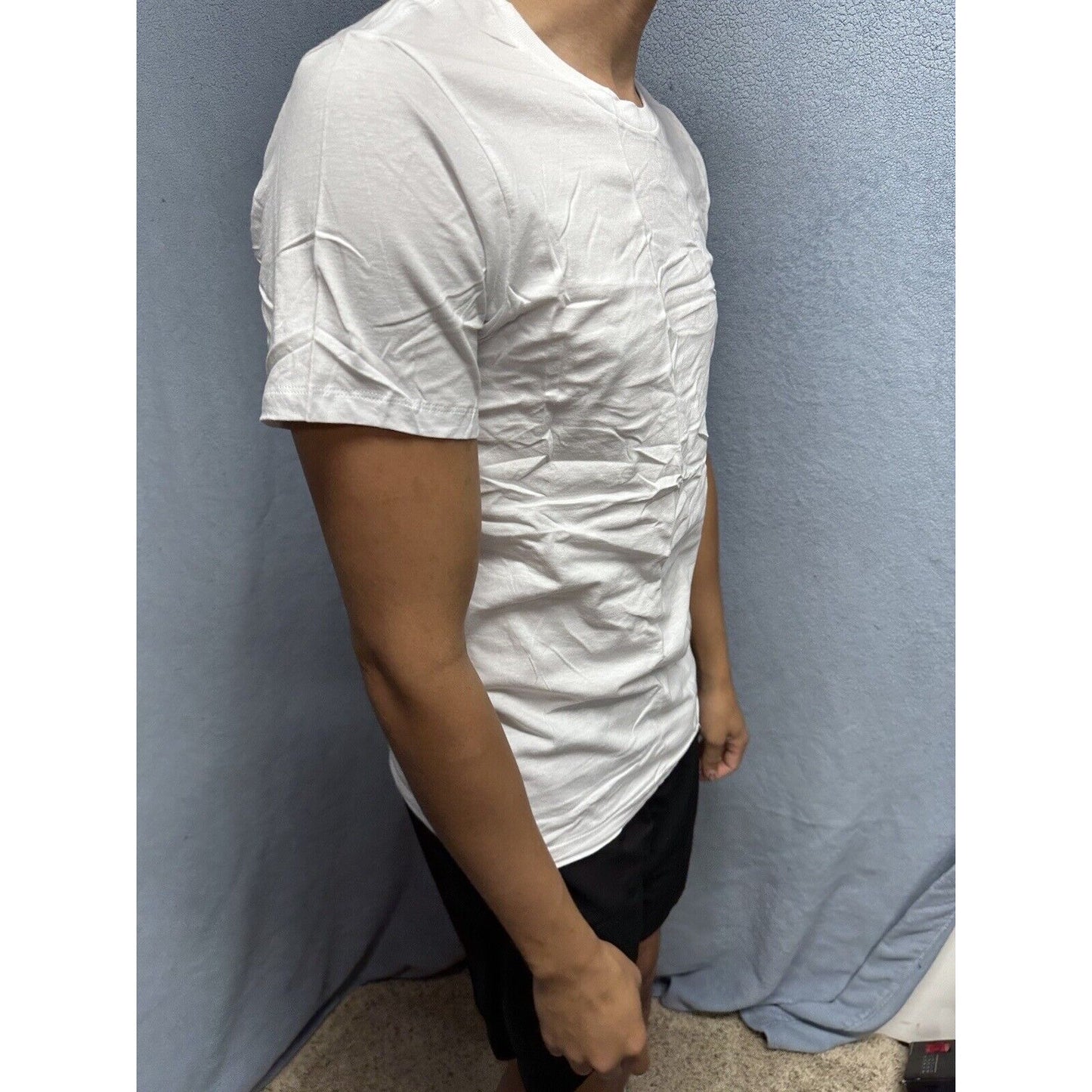 Men’s White Calvin Klein Small Classic Fit Undershirt