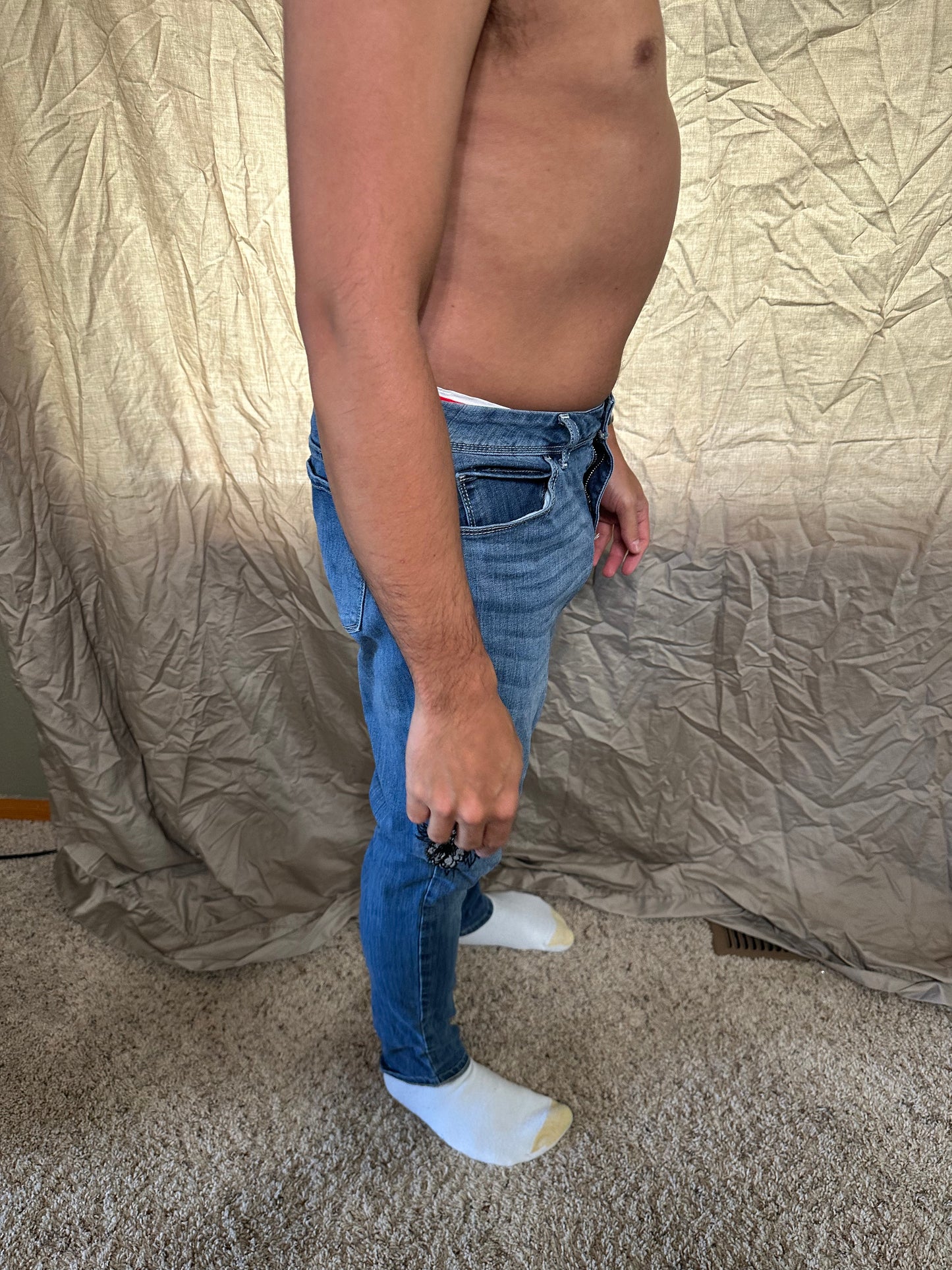 Women’s simply Vera Vera wang skinny 10 blue jeans