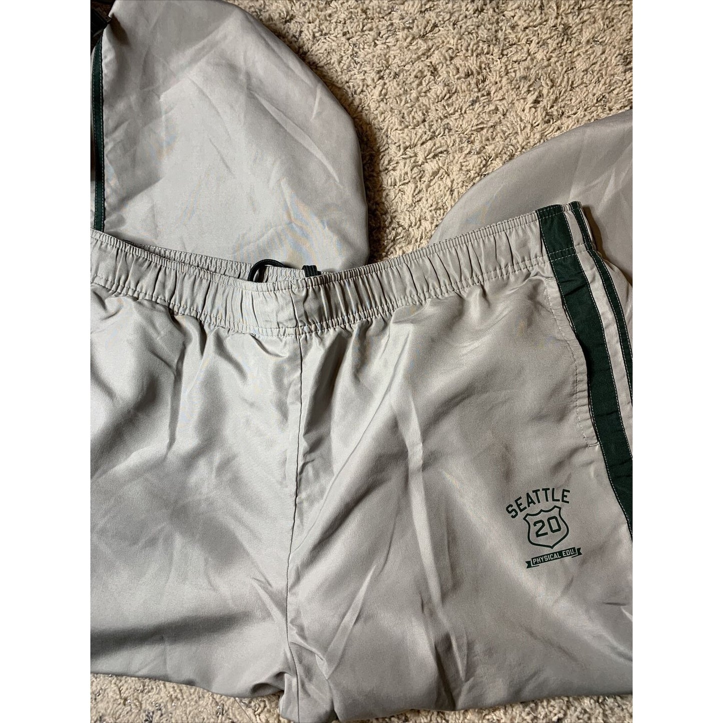 SEATTLE Physical Edu. SWEAT PANTS Gym Sz L Men’s Old Navy Gray