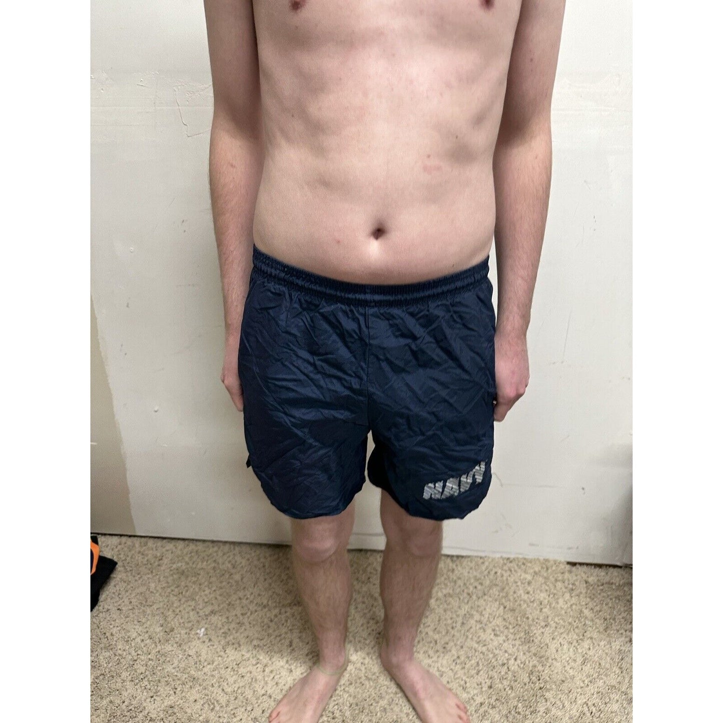 men’s us navy soffe small pt shorts