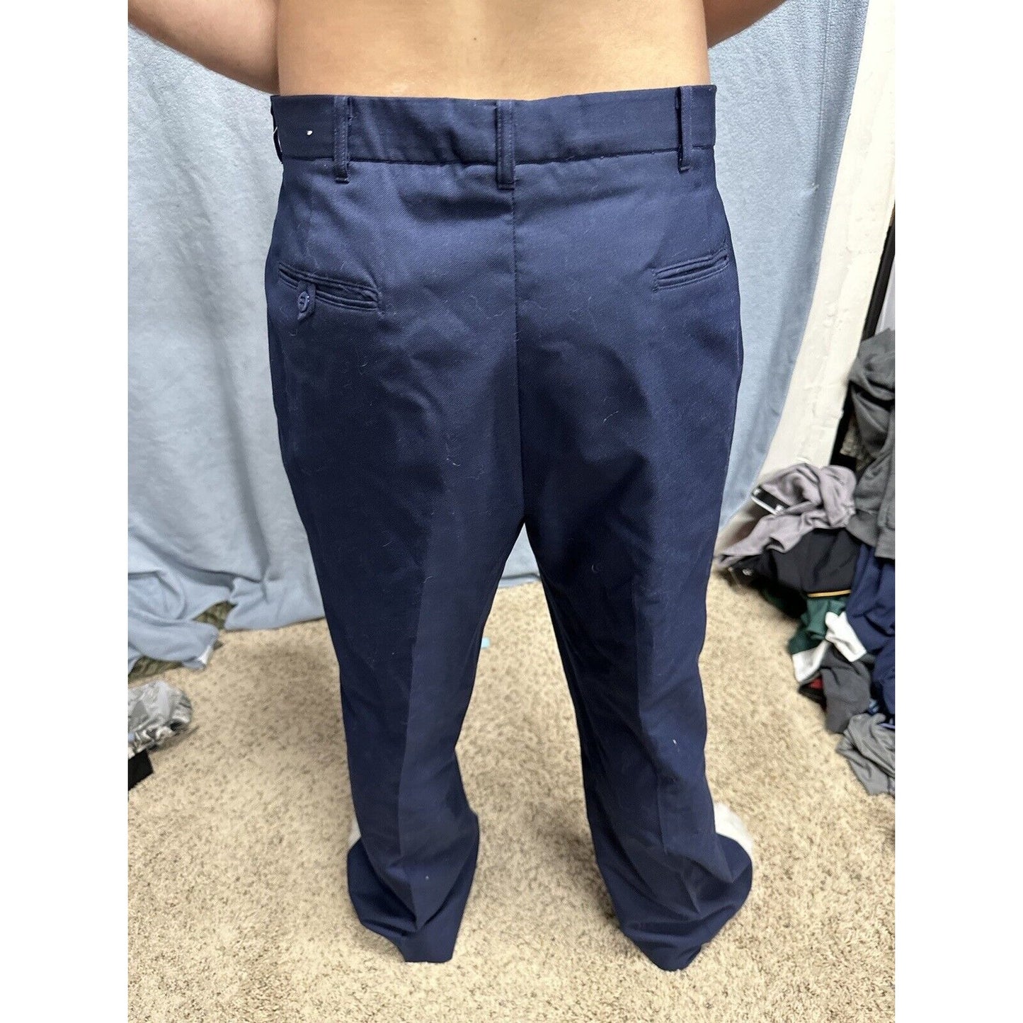Men’s USAF USSF Trousers Uniform Blues Pants 38L