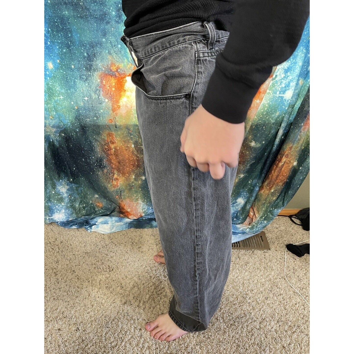 Men’s Sean John Black Jeans 42 x 32