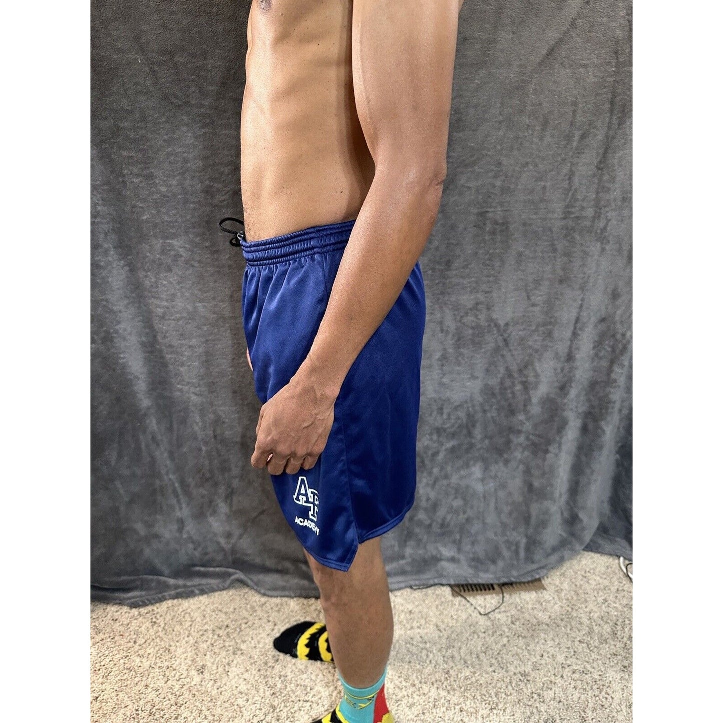 Men’s Cadet Air Force Academy PT Blue Workout Athletic Shorts Medium
