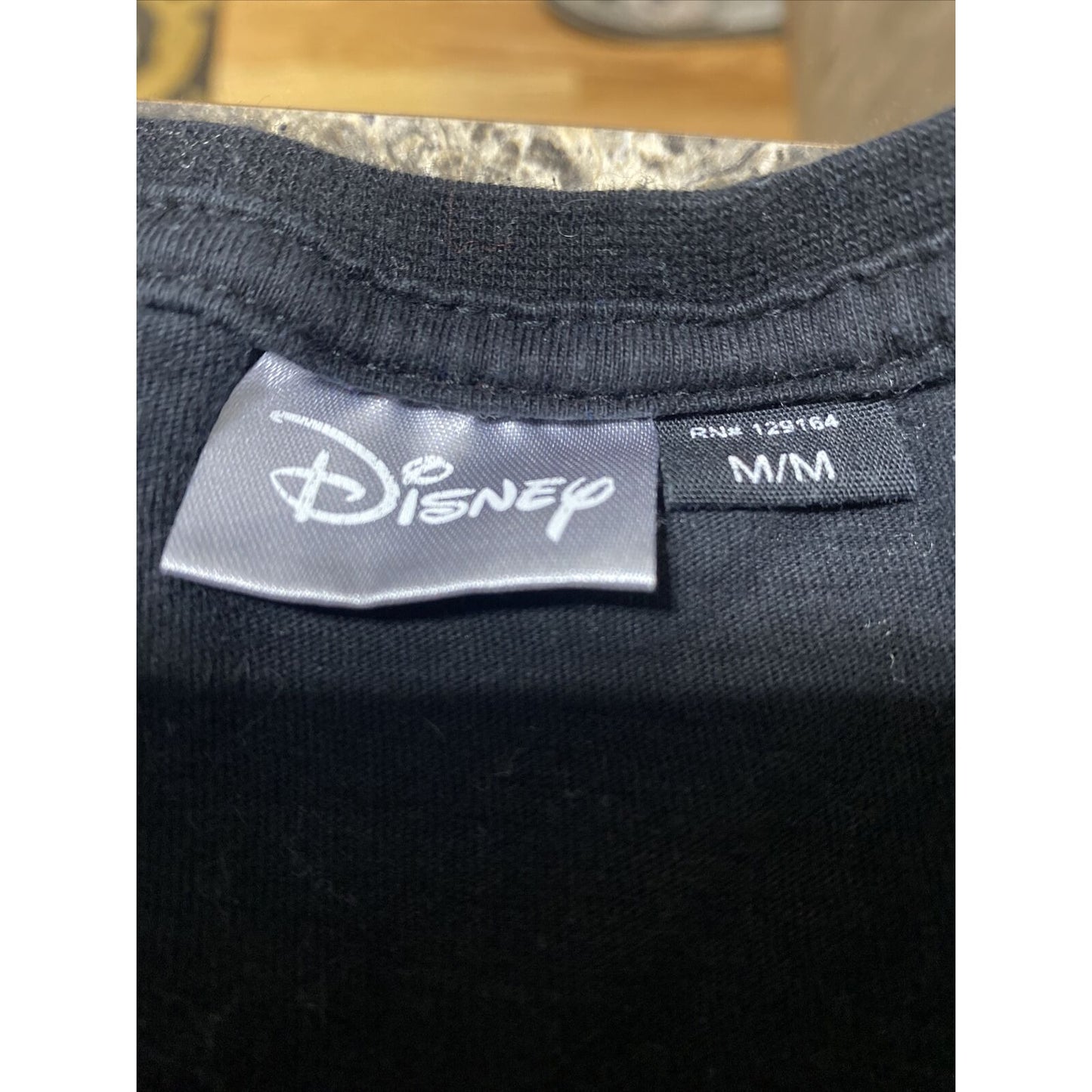 Cotton On Disney Mickey Mouse Unisex Medium Black Cotton T-shirt