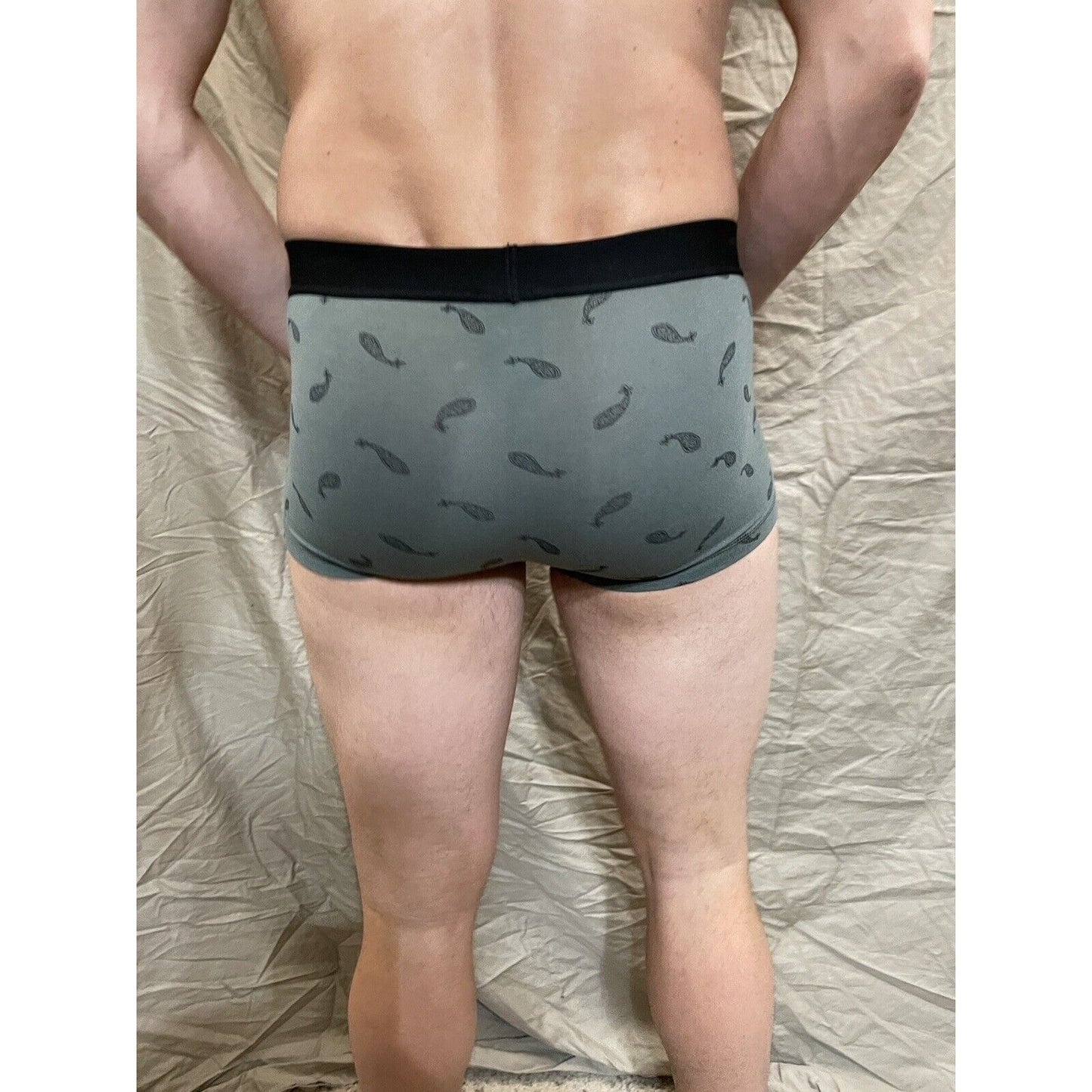 men's green H&M small boxer briefs
