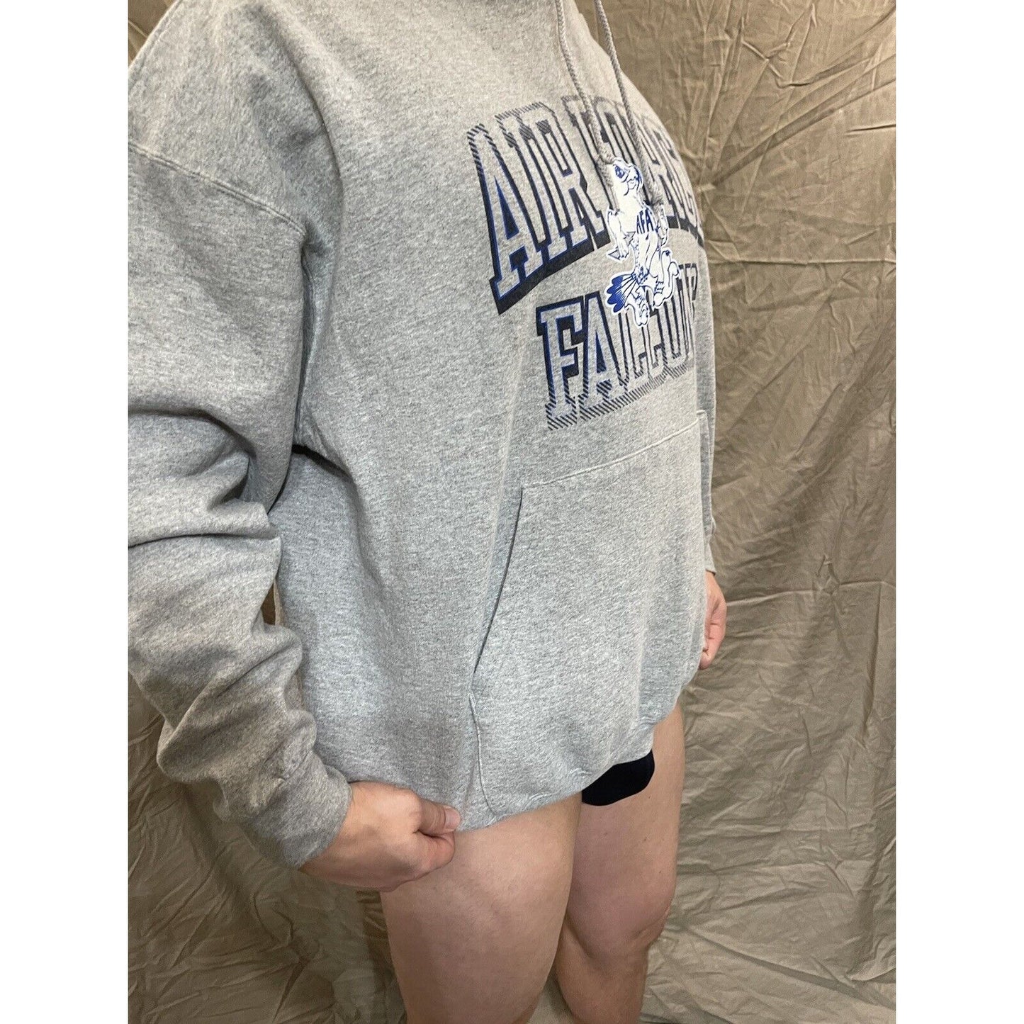 Men's Chanpion XXL Gray Air Force Academy Falcons pullover hoodie