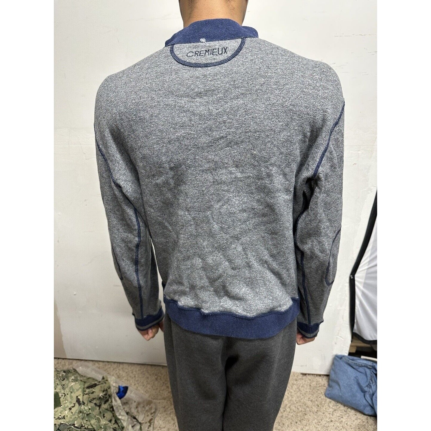 Cali heritage pacific merchants size small gray hoodie