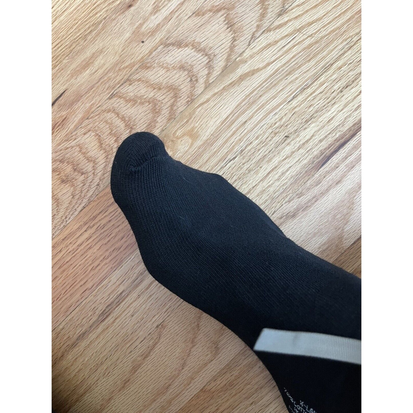 Military Defense Logistics Agency Boot socks XL Black cotton, Nylon, Spandex