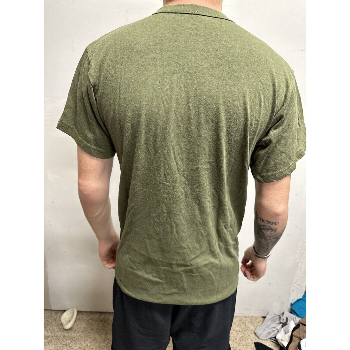 Men’s Army Green Rothco Medium Athletic Tshirt