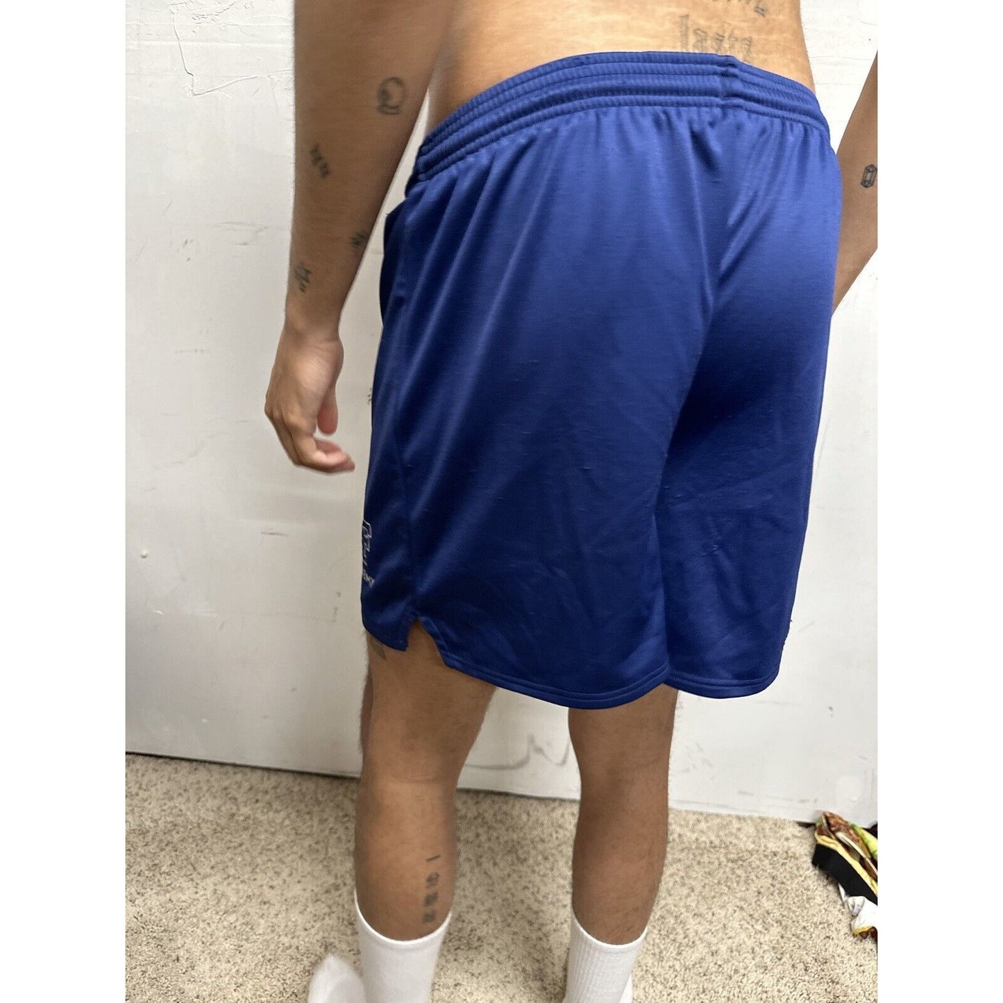Women’s Medium USAFA Air Force Academy Cadet PT Workout Uniform Shorts Blue
