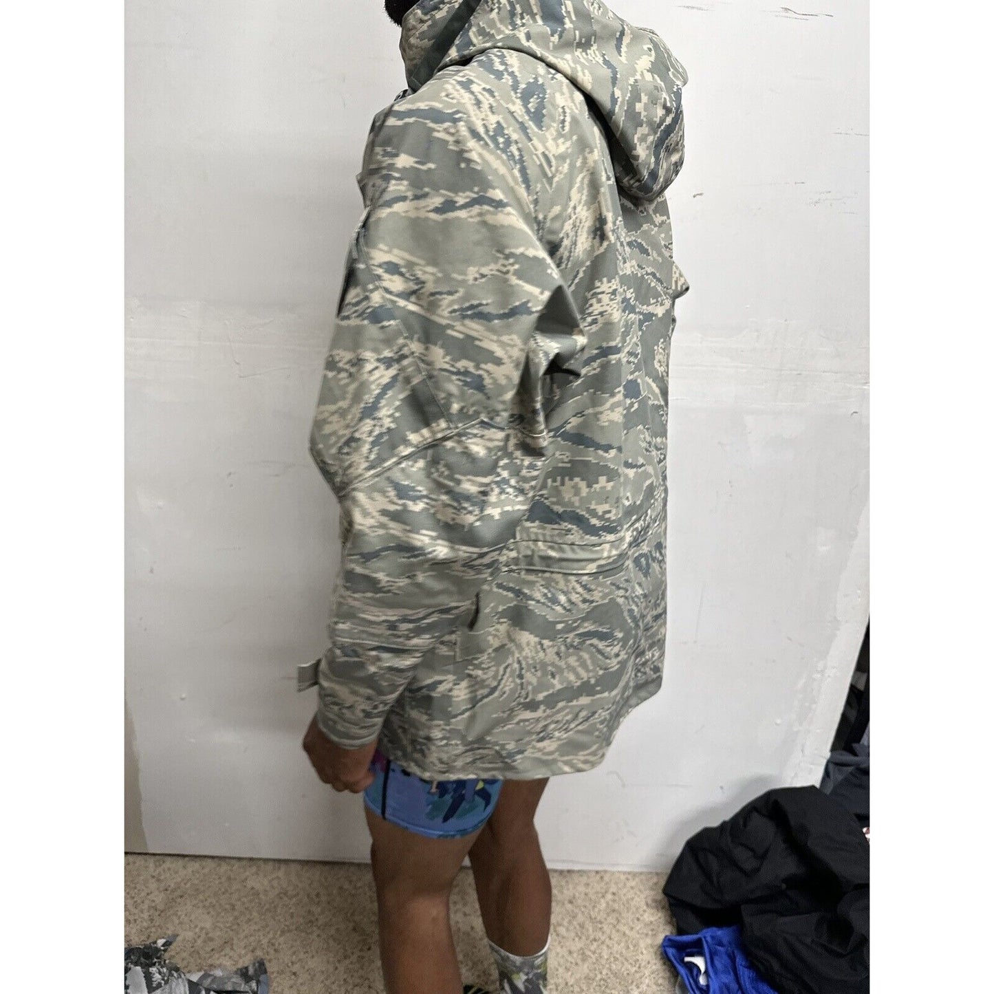Men’s Small Short Abu Airman Battle Uniform Gore-Tex Jacket Parka Civil Air Patrol
