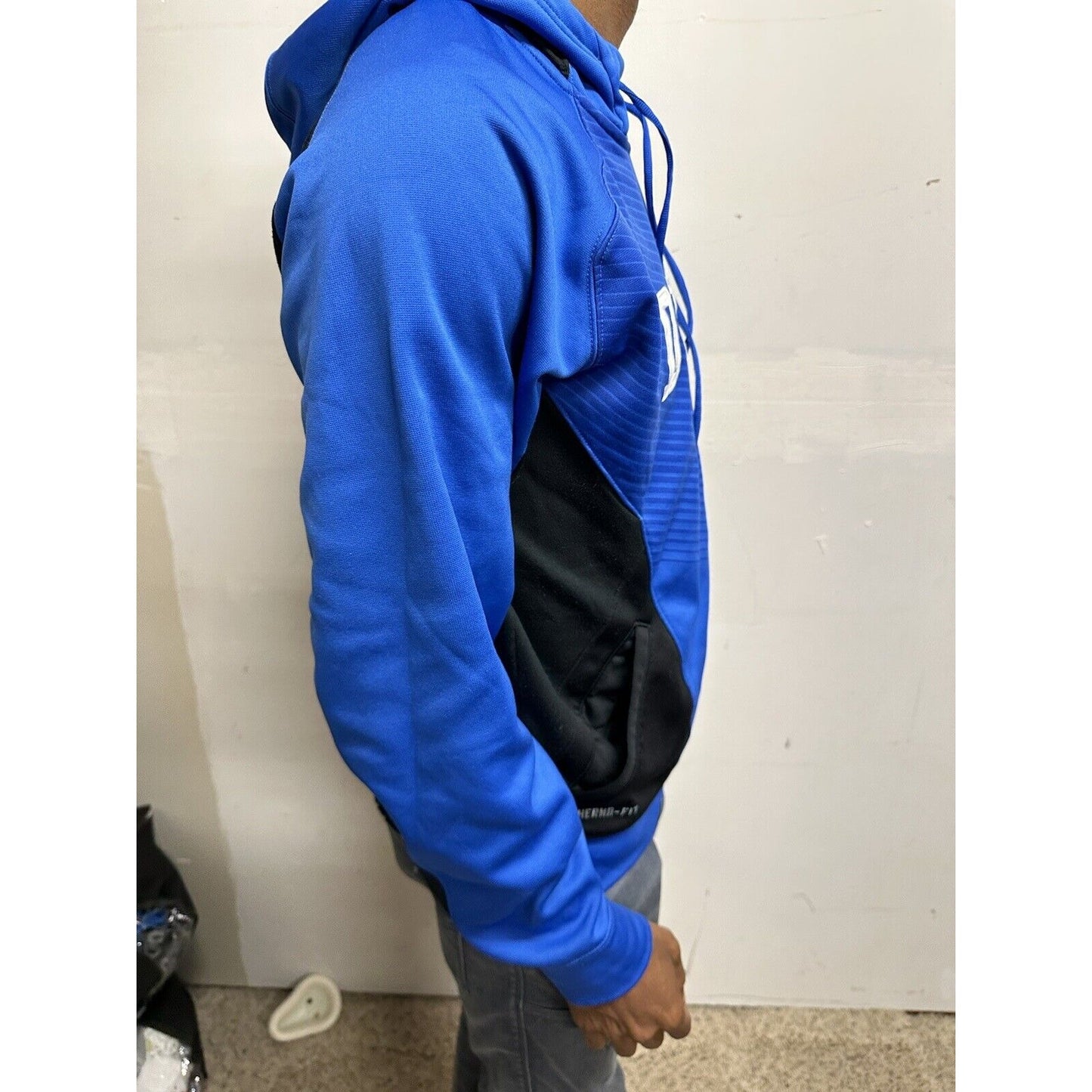 Men’s Blue Medium Nike Therma-fit Hoodie Duke