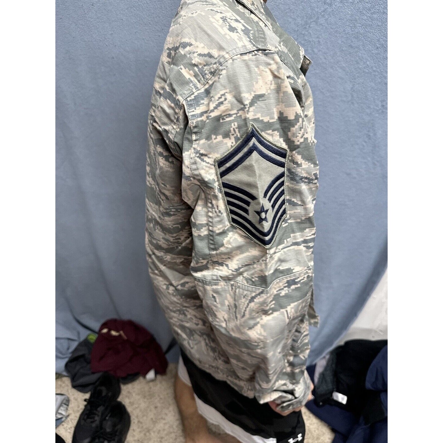 Men’s Abu Airman Battle Uniform Air Force Top Blouse 40R USAF