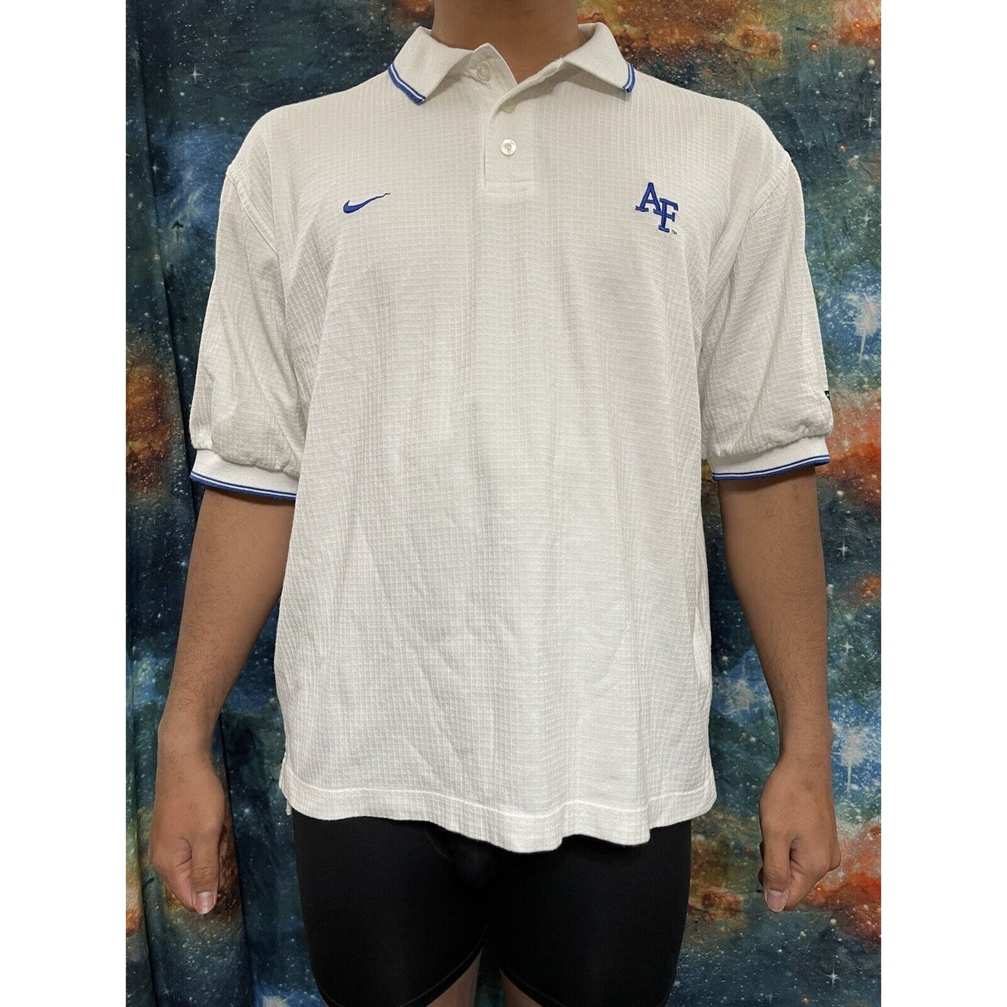 Men’s Nike Team Air Force Falcons Polo white shirt