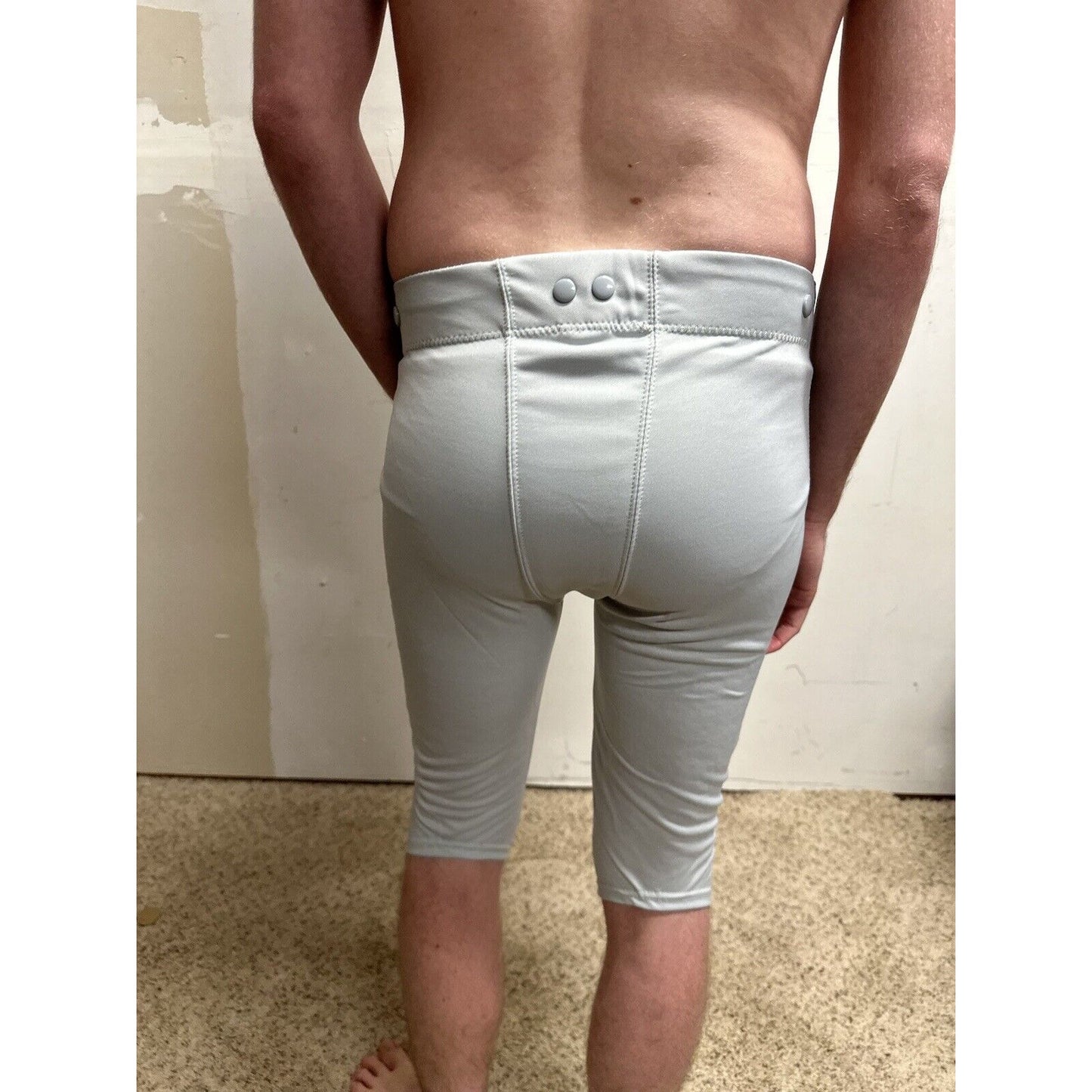 teen boys XXL russell athletic gray football pants