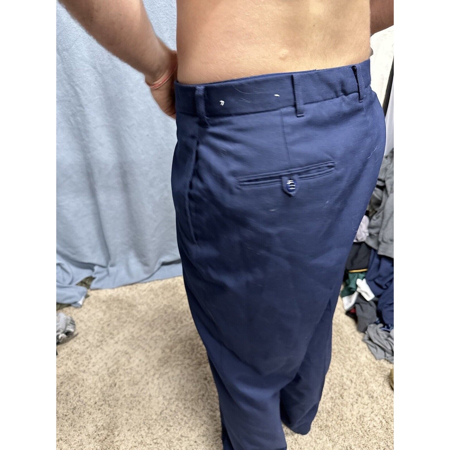 Men’s USAF USSF Trousers Uniform Blues Pants 38L