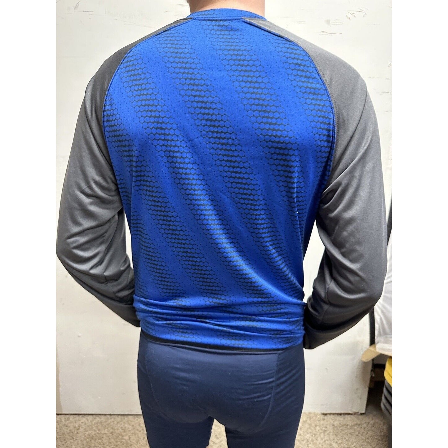 men’s doherty spartans football long sleeve pullover shirt adult large colroado