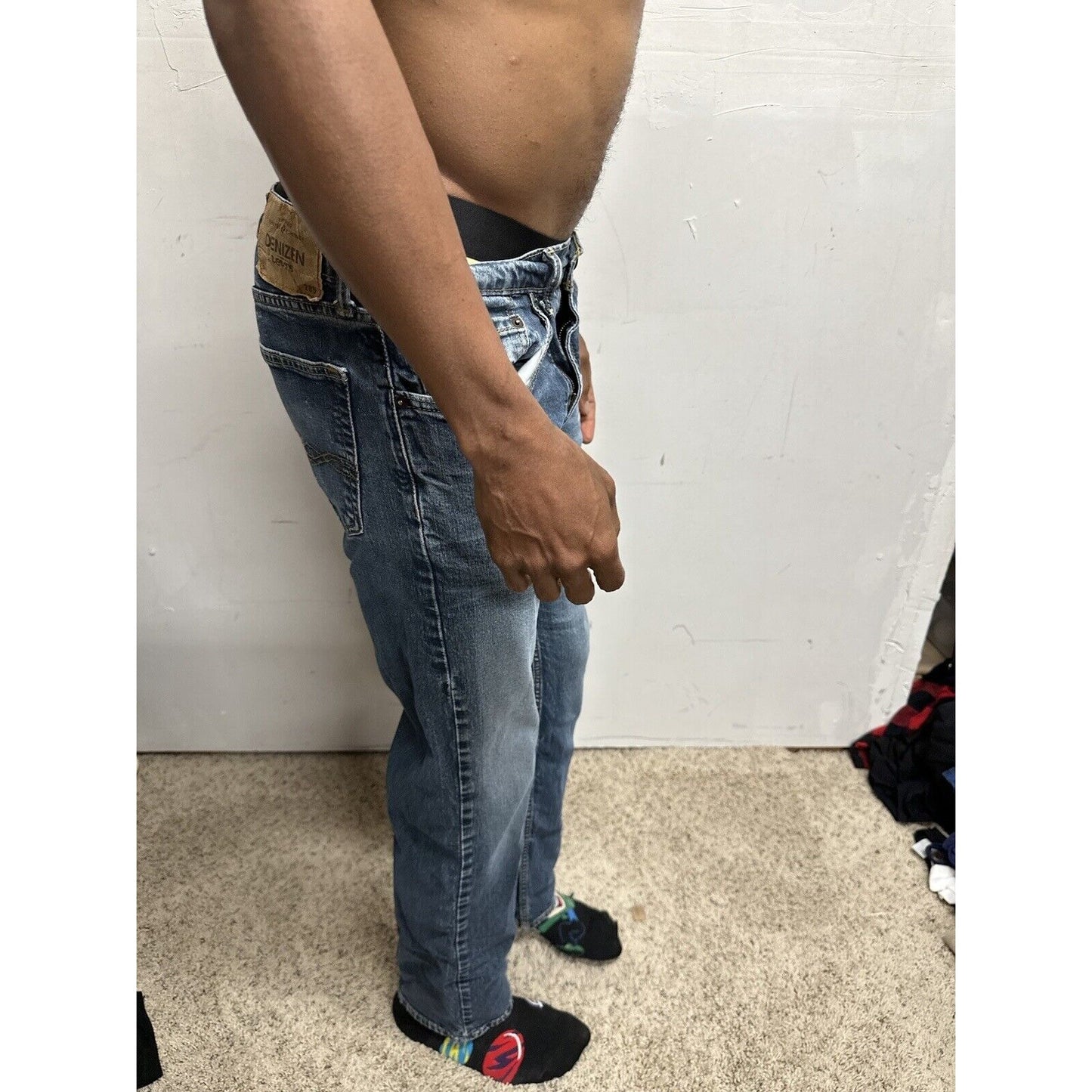 Men’s Denizen Levi’s 285 Relaxed Fit 32 X 32 Blue Jeans