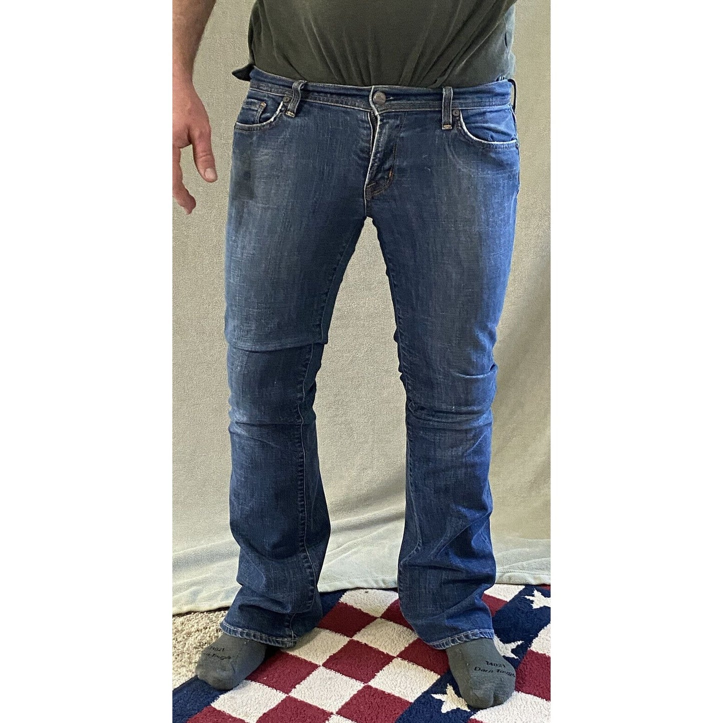Citizens Of Humanity COH Women’s 31x32 Simone Stretch #105 Low Waist Flair Jeans