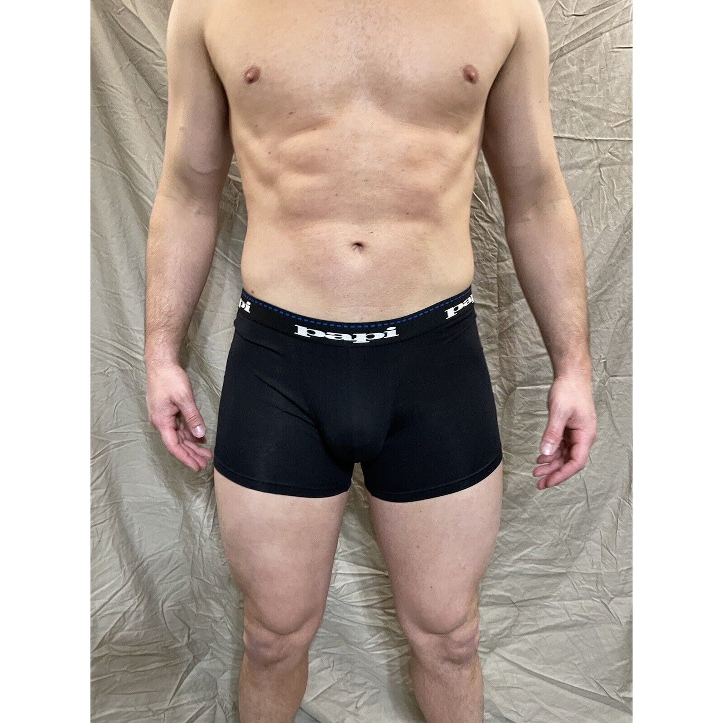 men's black papi small compression shorts