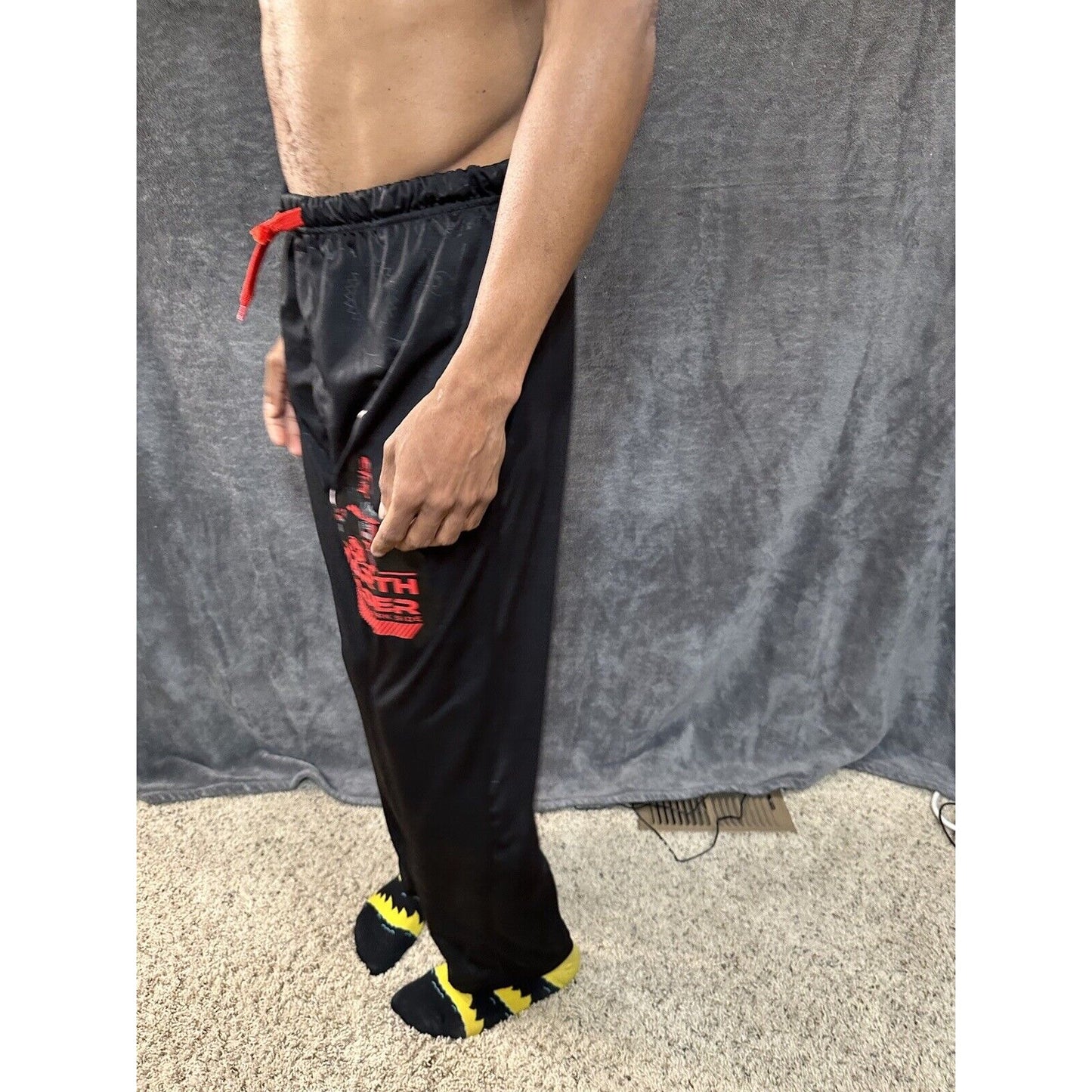Men’s Black Star Wars Medium Darth Vader Join The Dark Side Pajama Pants Lounge