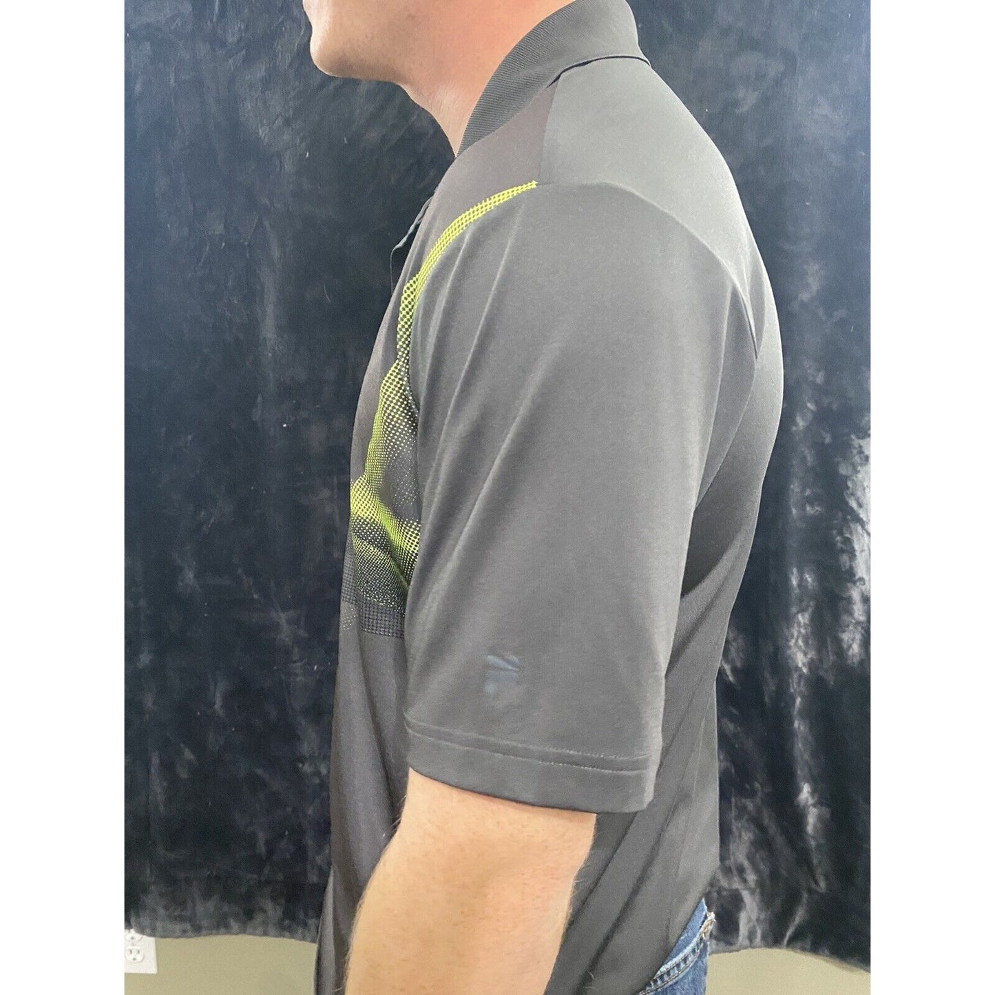 FILA SPORT Golf Polo Athletic Fit Men’s Medium Short Sleeves Shirt