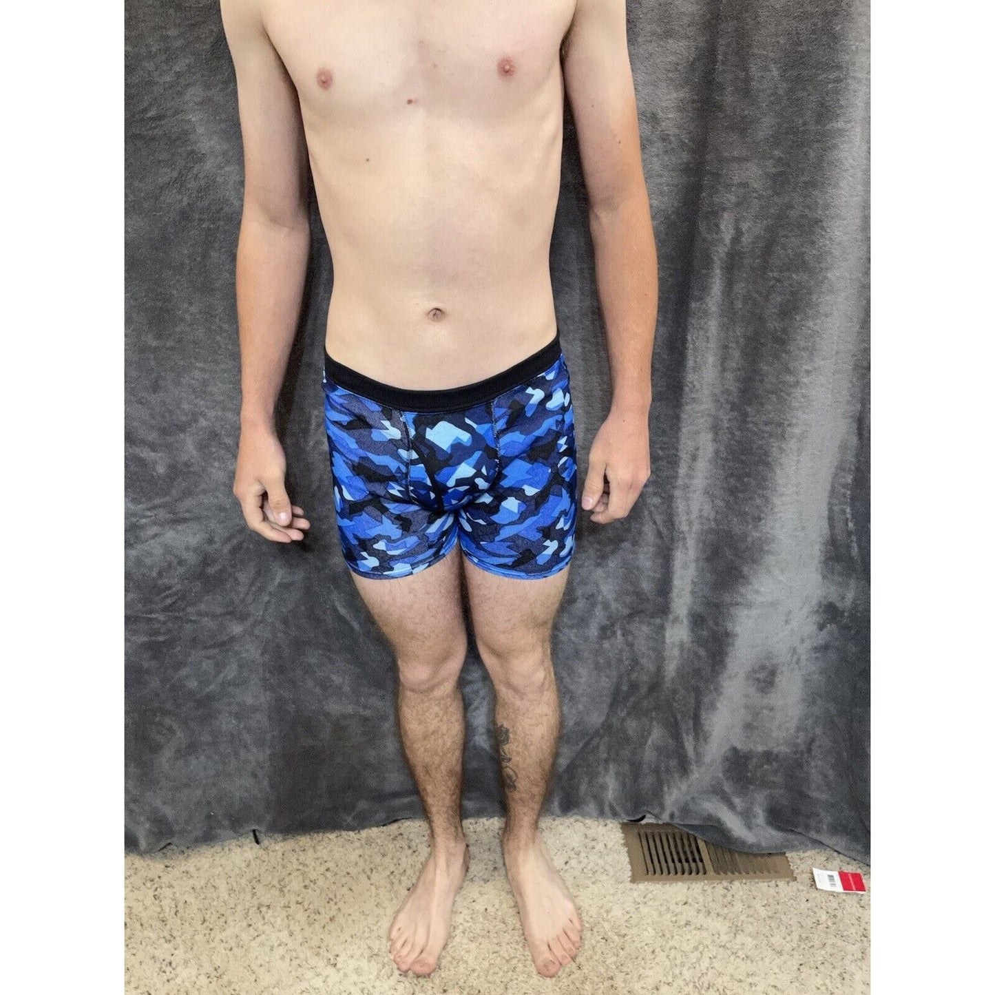 boy's XL hanes blue camo youth boxer brief