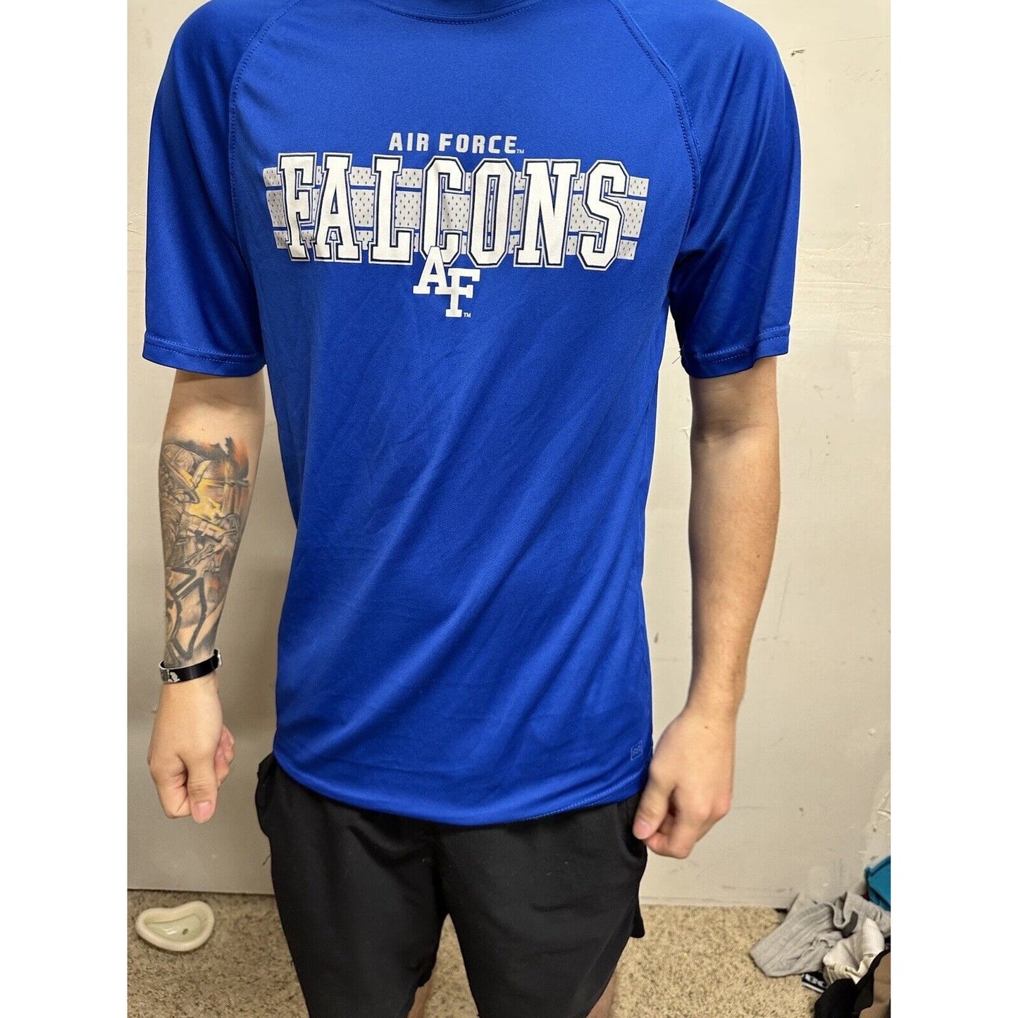 Men’s Small Blue Air Force Falcons Air Force Academy Augusta Shirt