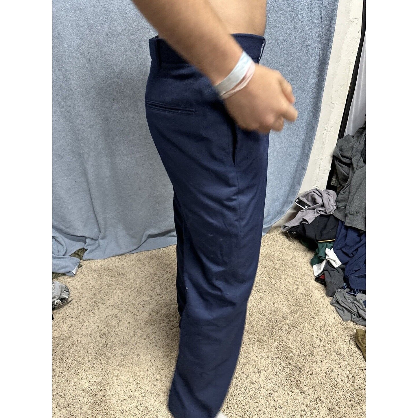 Men’s USAF USSF Trousers Uniform Blues Pants 38L